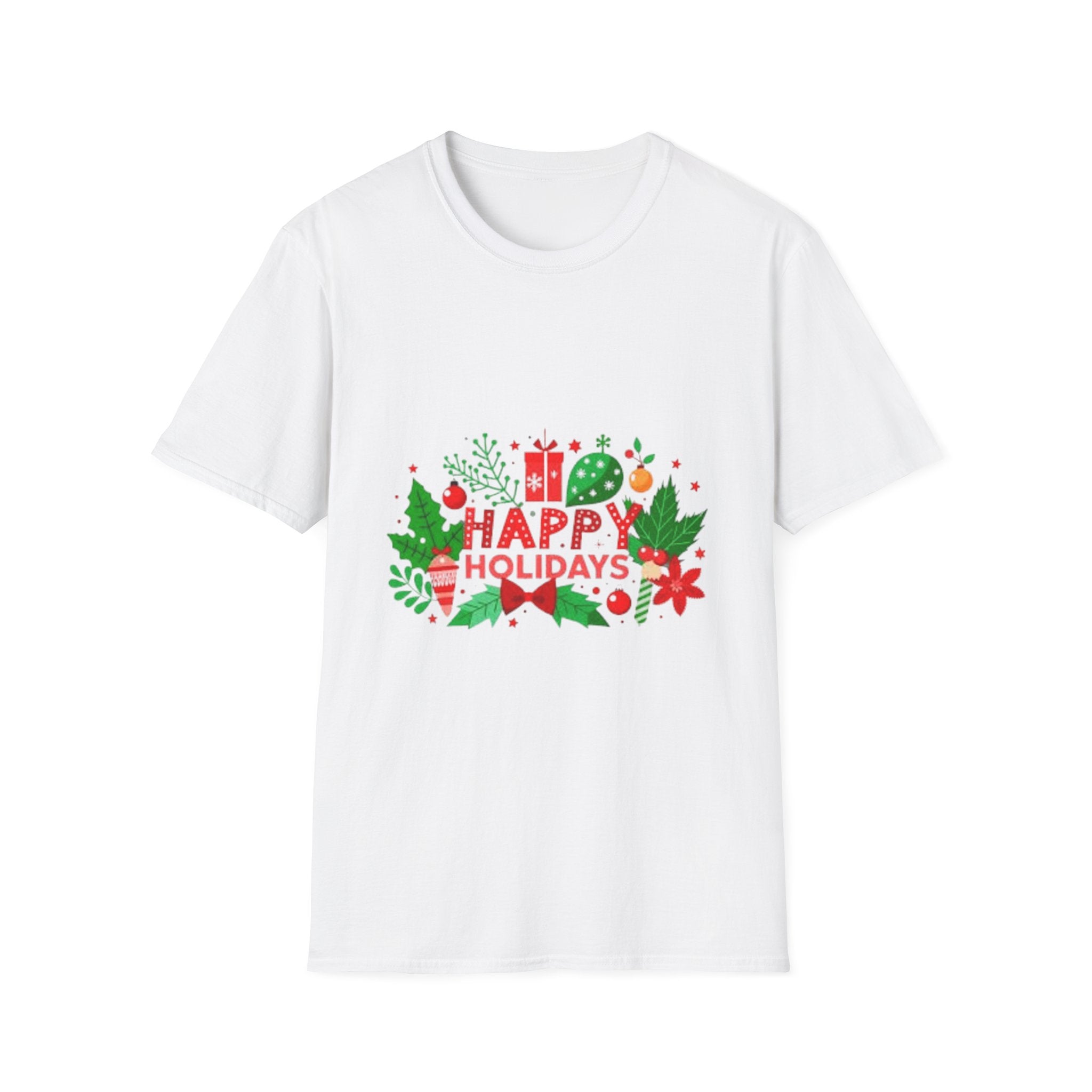 Happy Holidays Unisex Softstyle T-Shirt