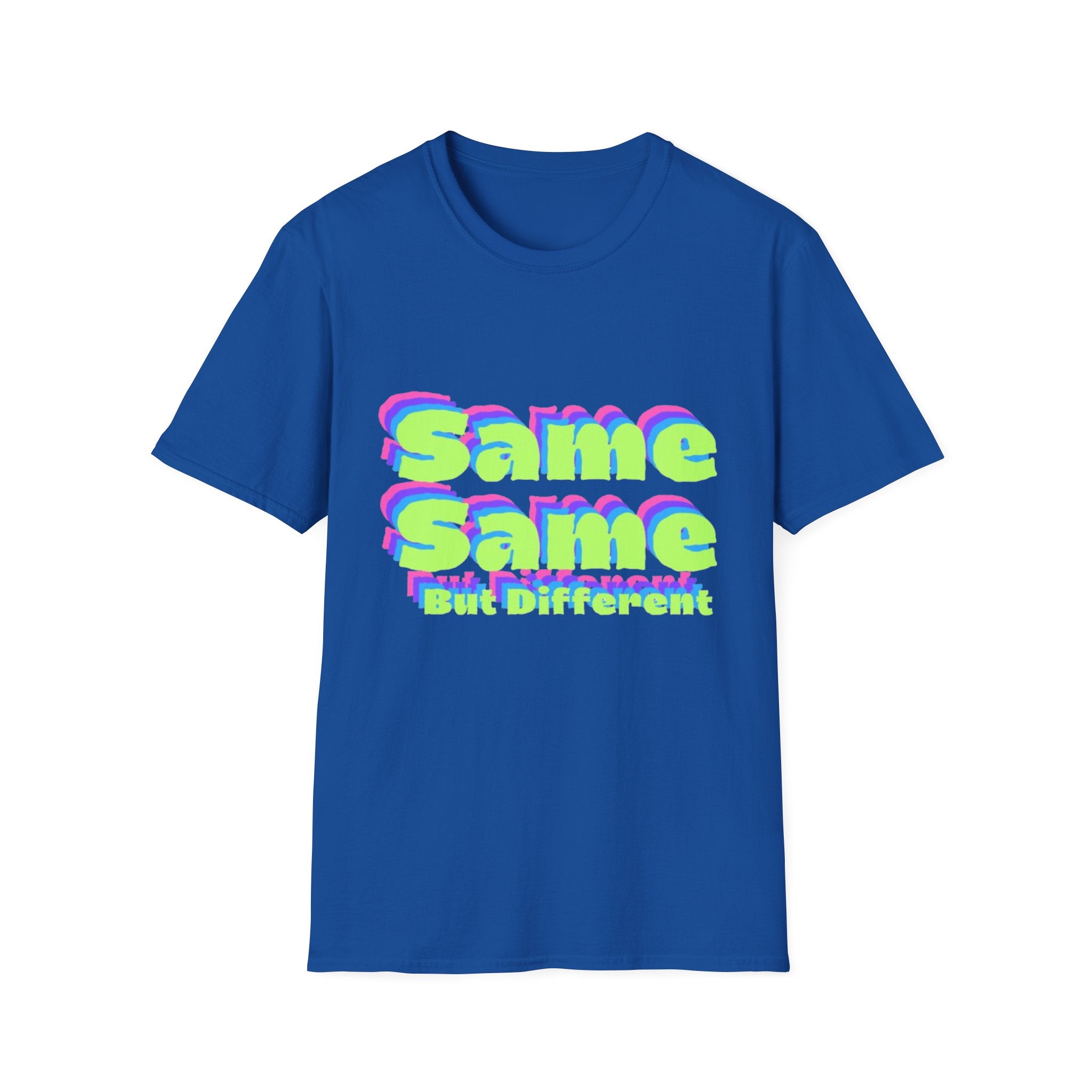 Same Same But Different, Unisex Softstyle T-Shirt
