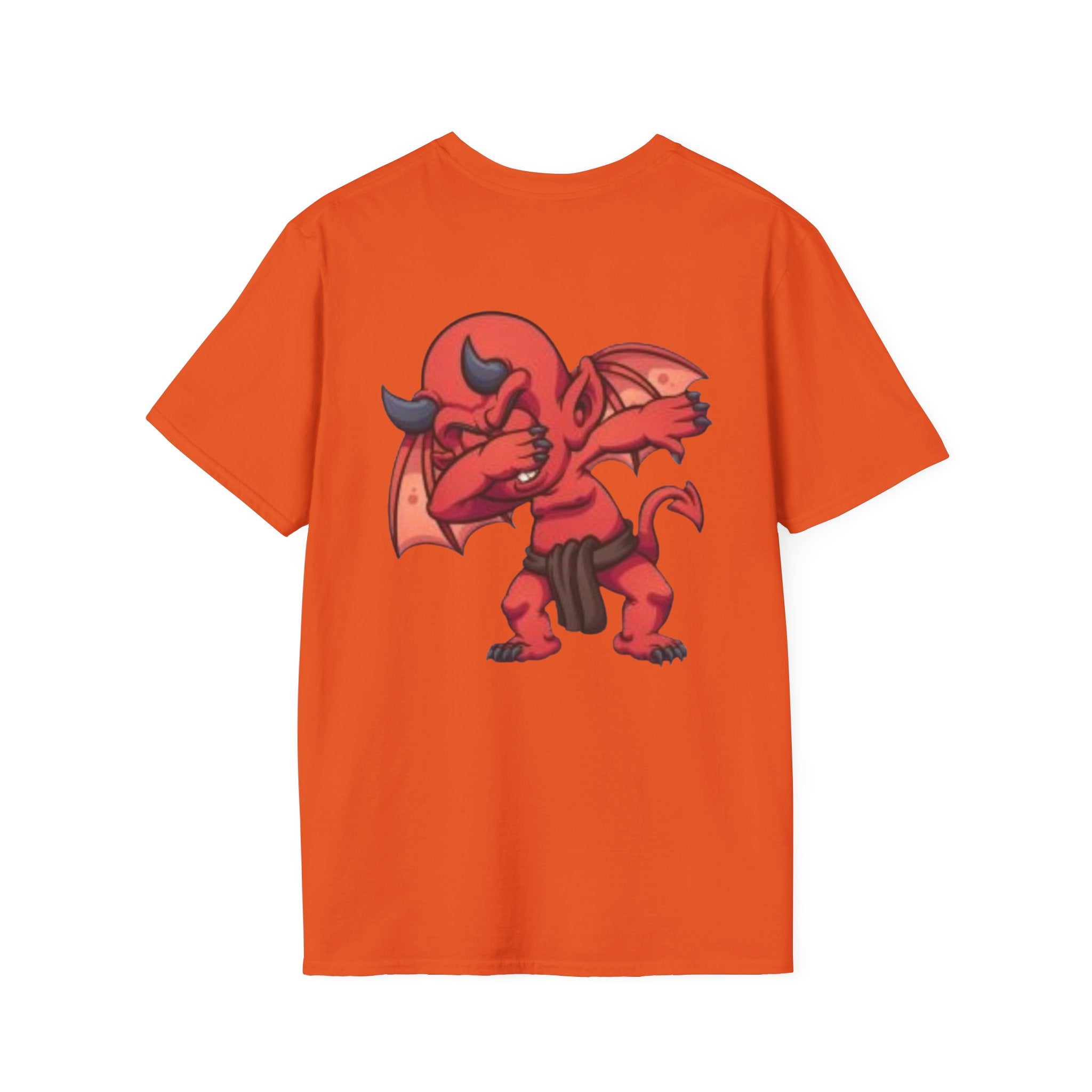 Dabbing Double Sided Angel & Devil Unisex Softstyle T-Shirt