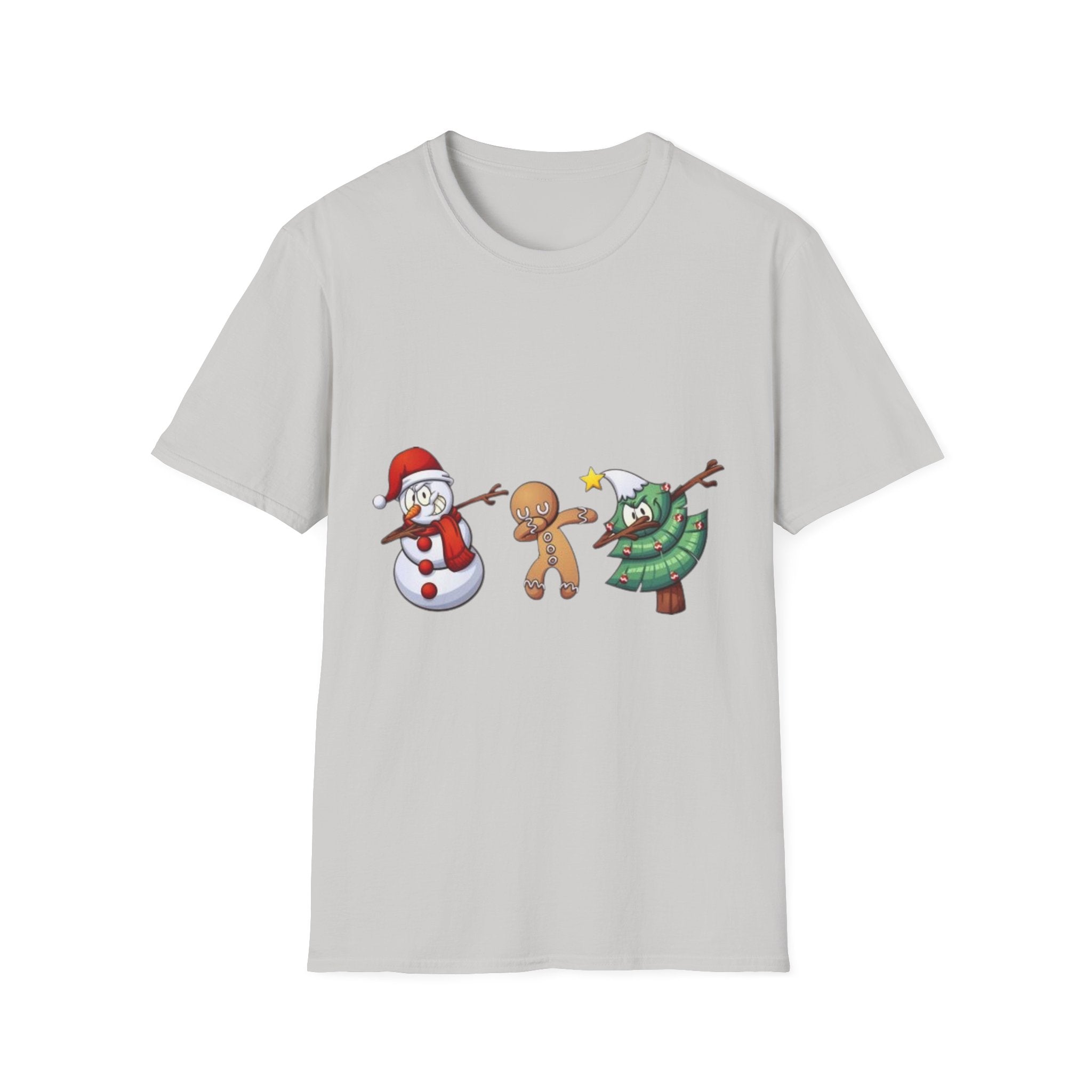 Christmas Dabbing Unisex Softstyle T-Shirt