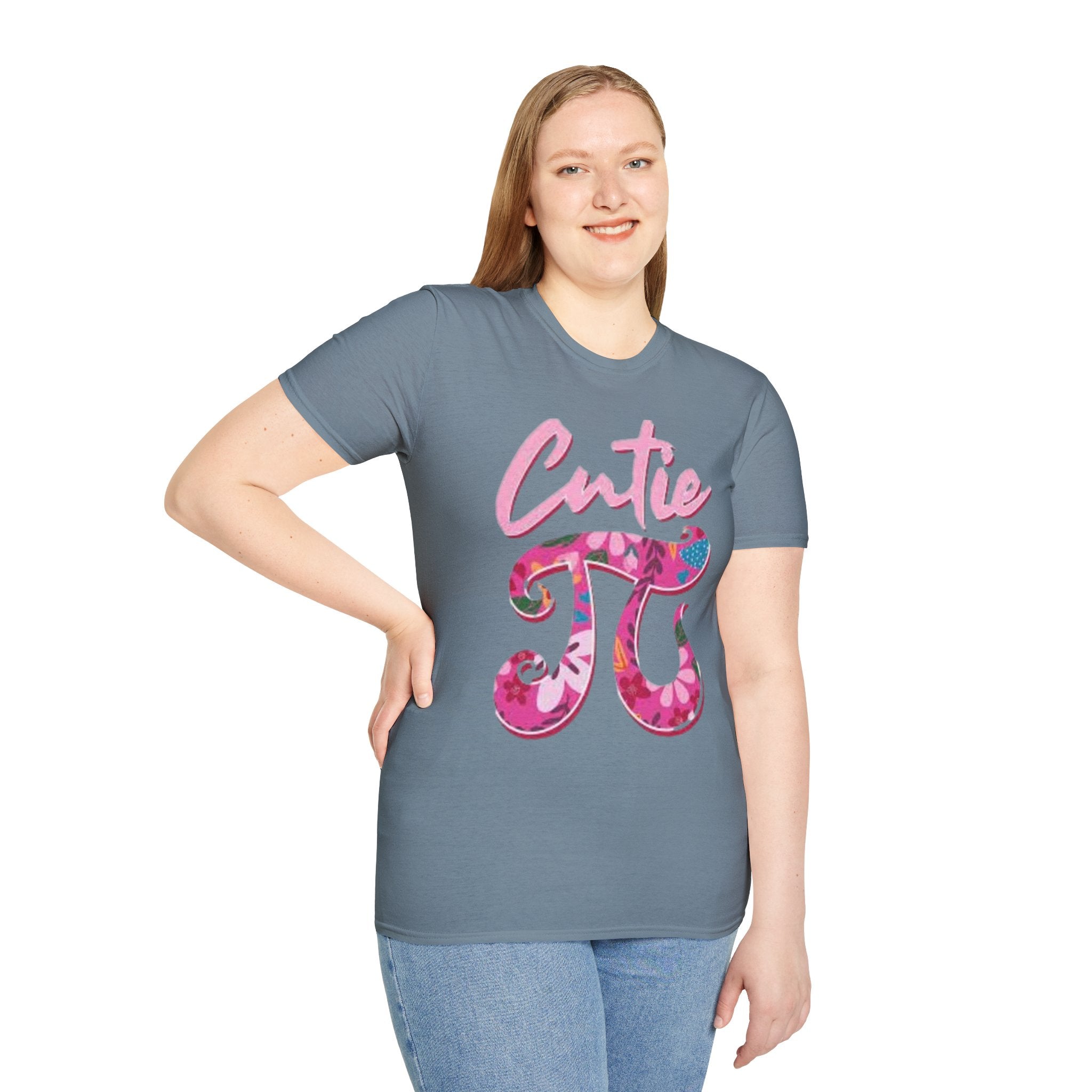 Cutie Pi Unisex Softstyle T-Shirt