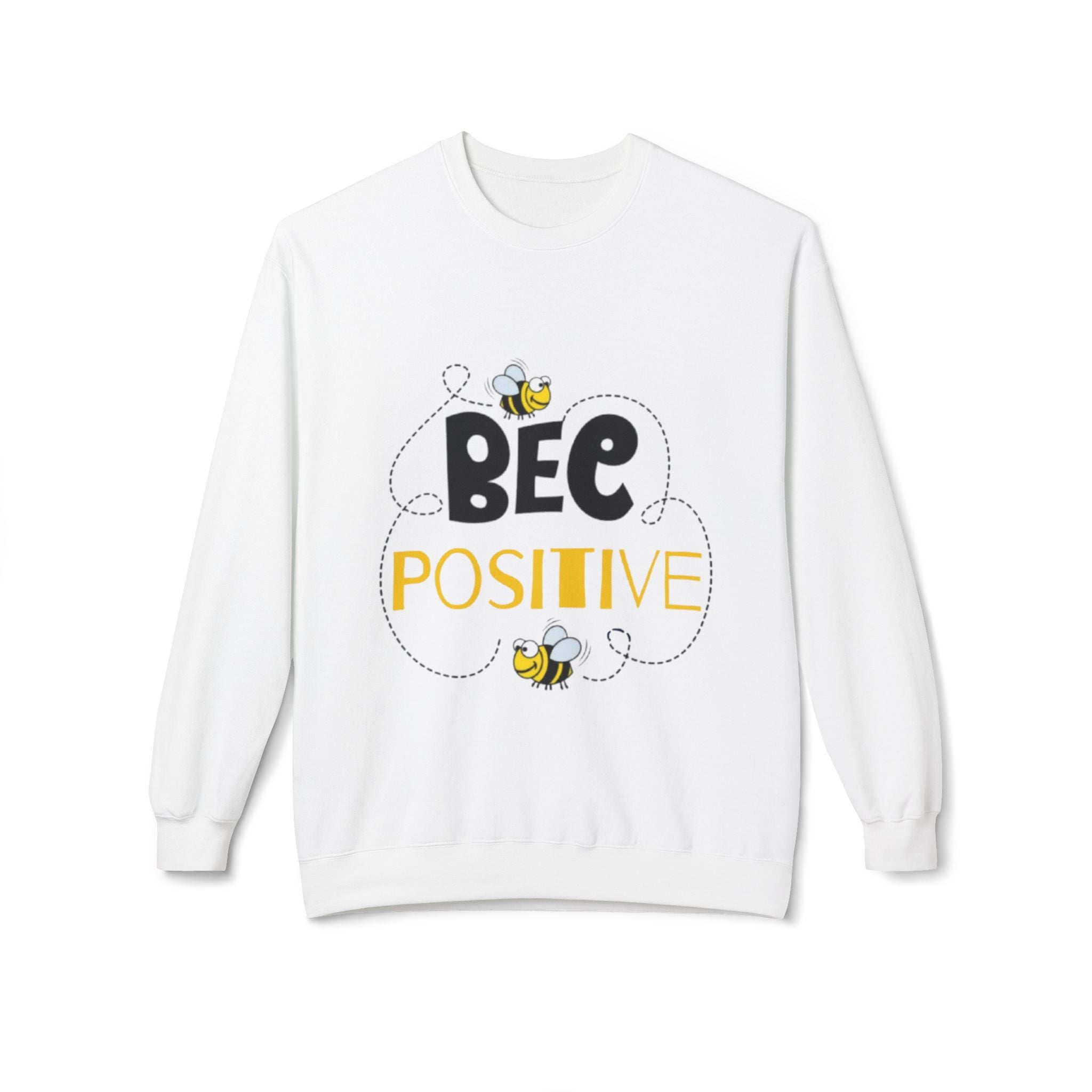 Bee Positive Midweight Softstyle Crewneck Sweatshirt