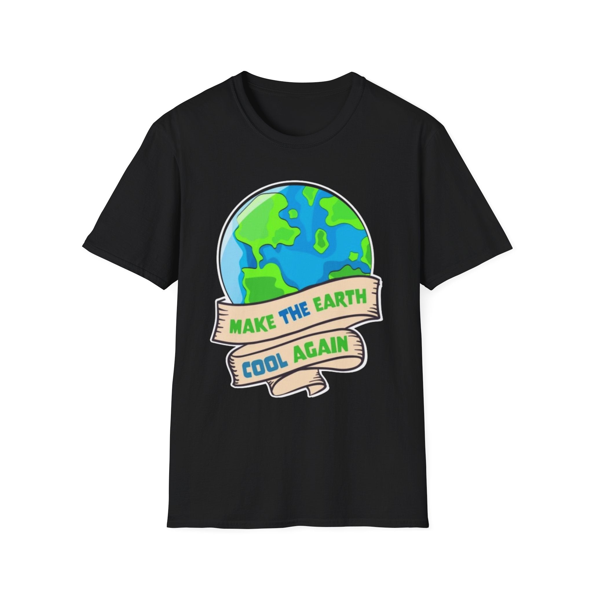 Make The Earth Cool Again Unisex Softstyle T-Shirt