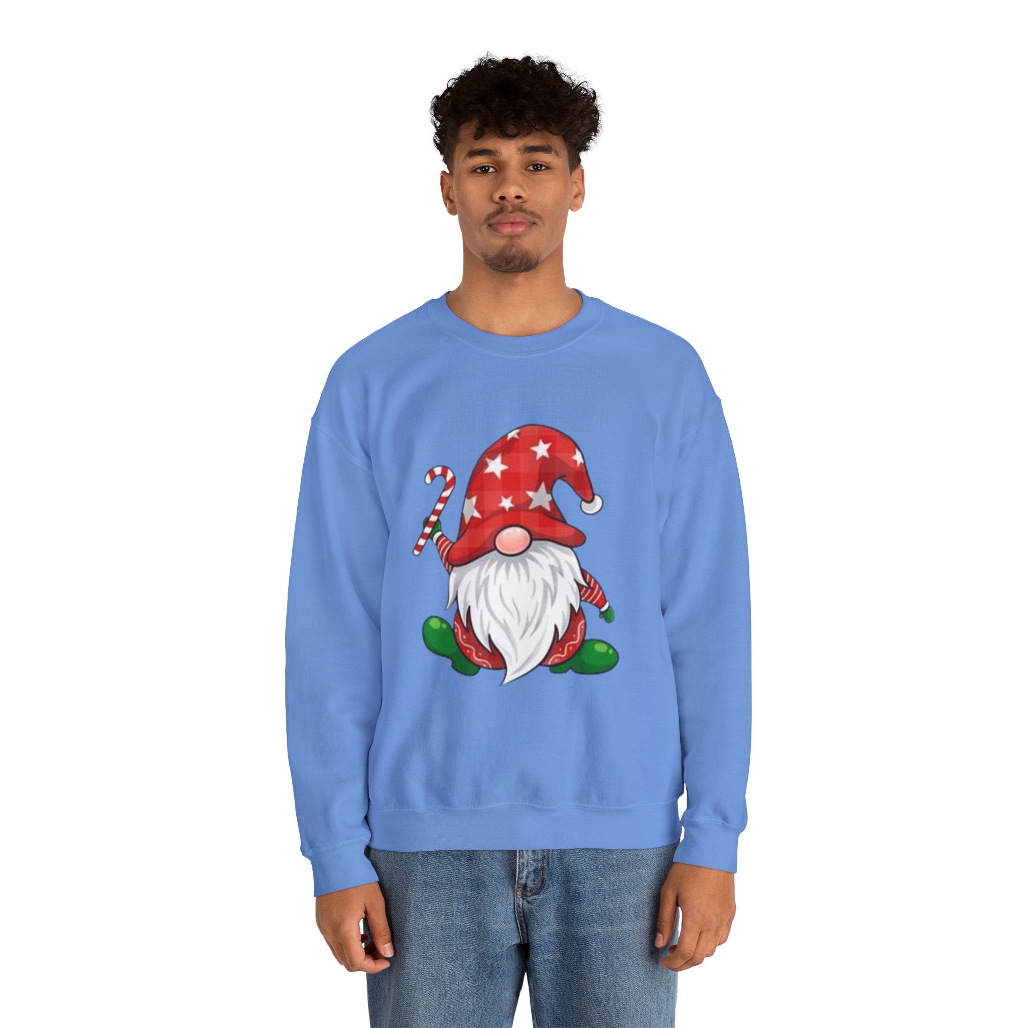 Christmas Holiday Gnome Unisex Heavy Blend™ Crewneck Sweatshirt