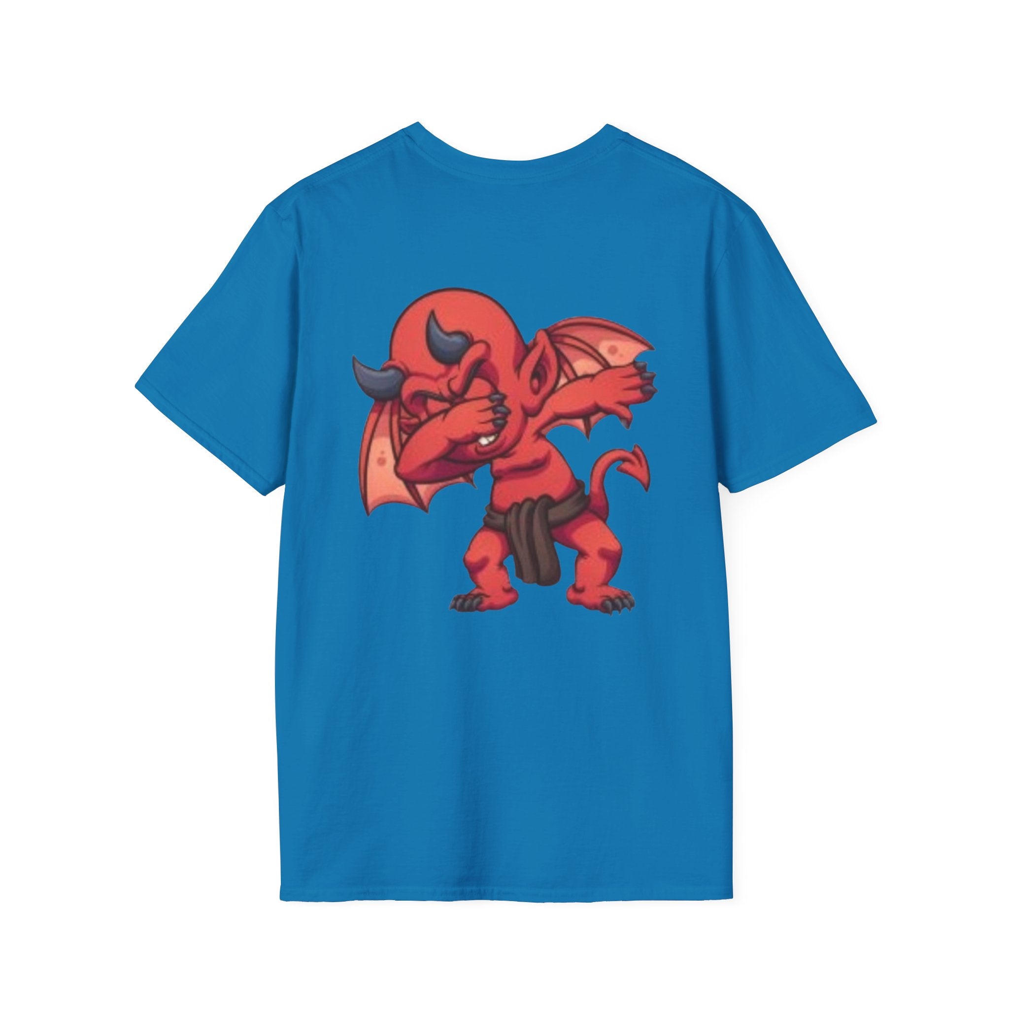 Dabbing Double Sided Angel & Devil Unisex Softstyle T-Shirt