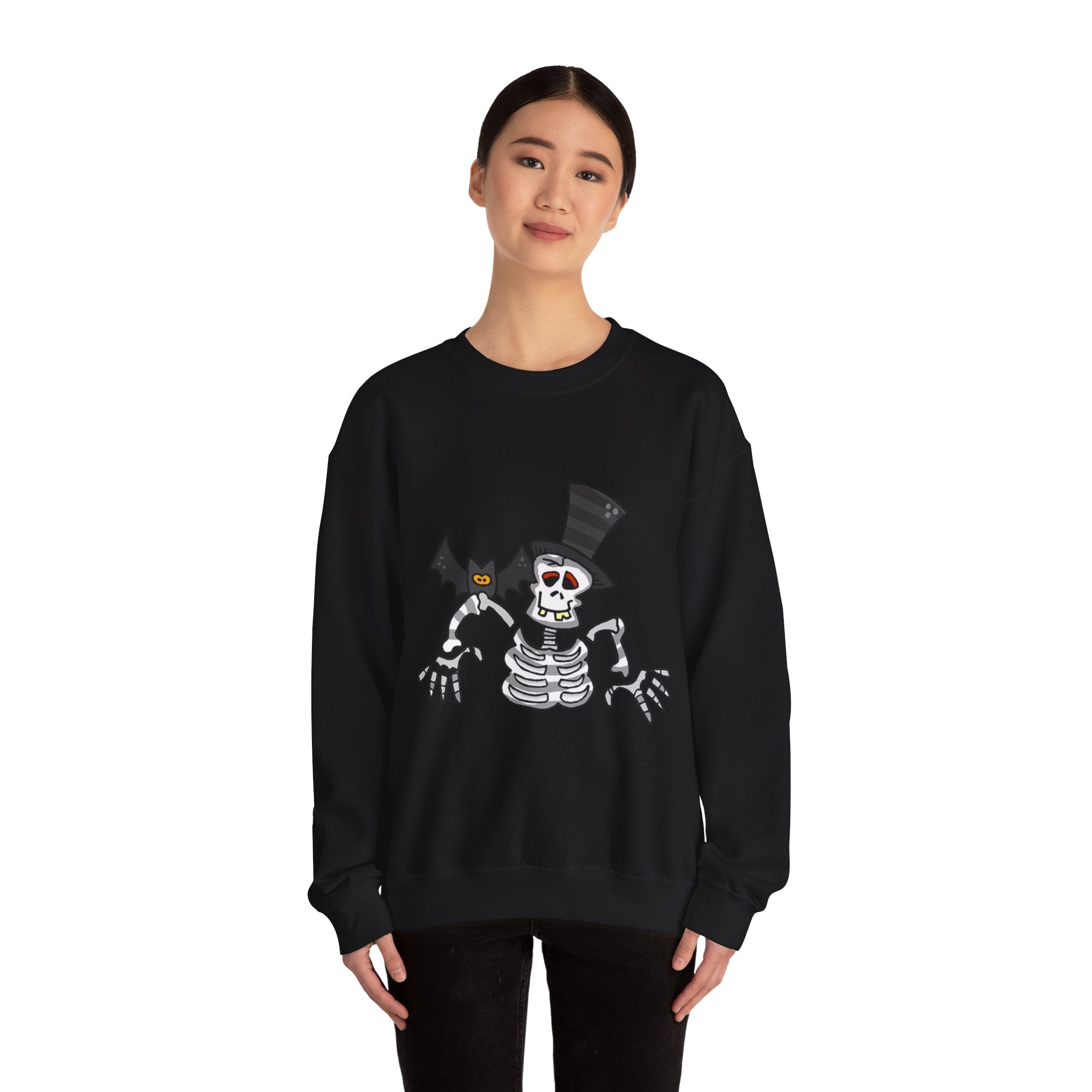 Halloween Skeleton Unisex Crewneck Sweatshirt