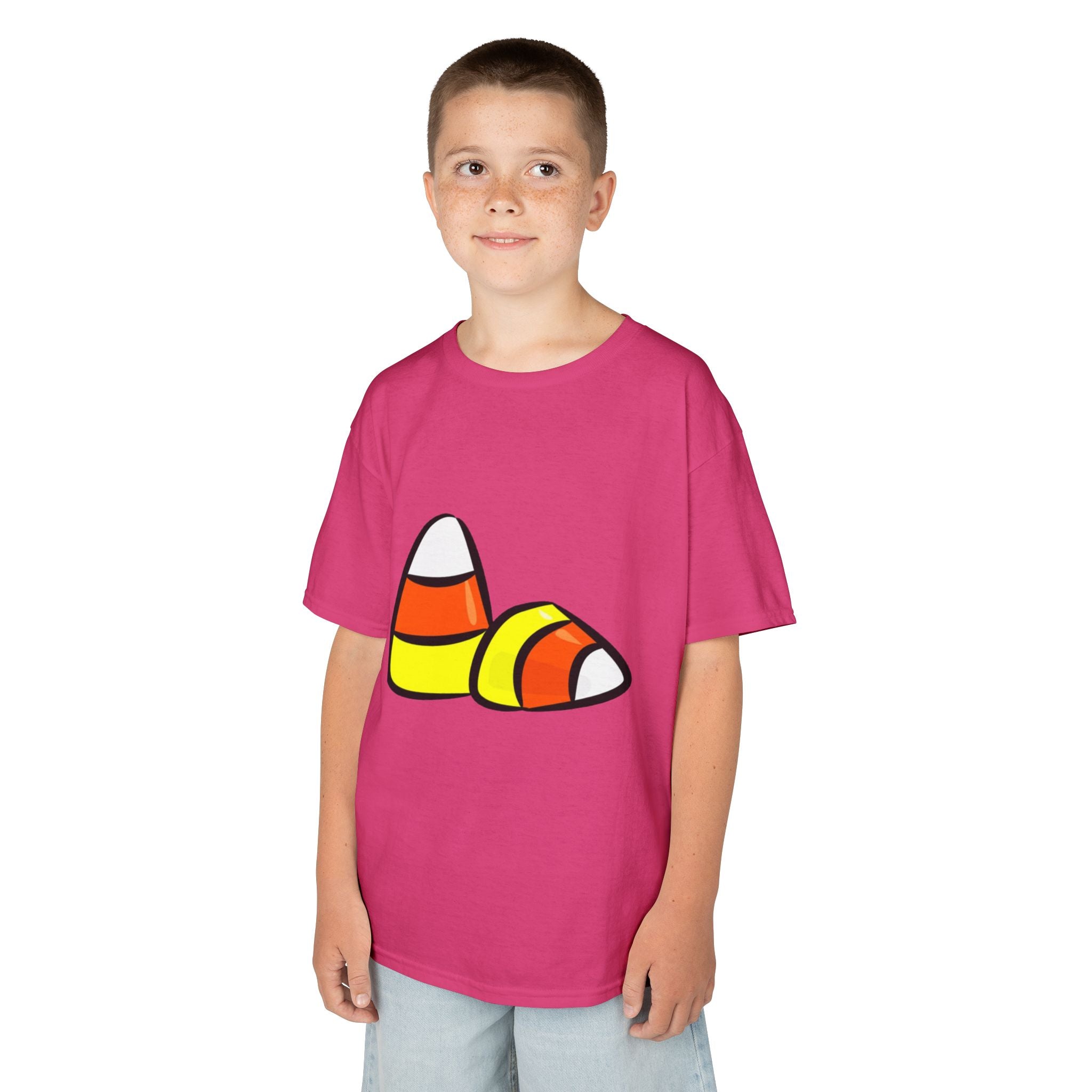 Halloween Candy Corn Kids Heavy Cotton™ Short Sleeve T-Shirt