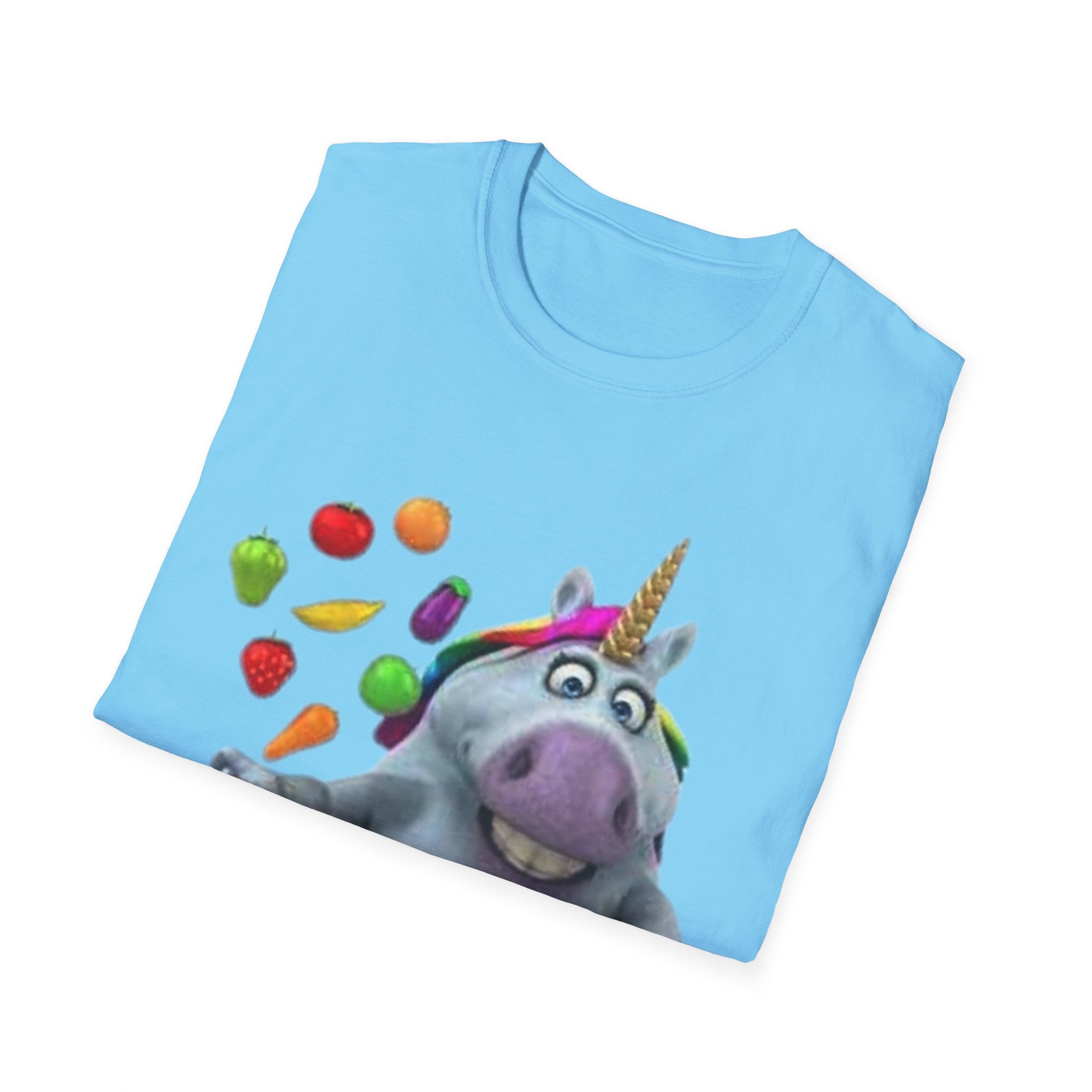 Juggling Health And Happiness Unicorn Unisex Softstyle T-Shirt