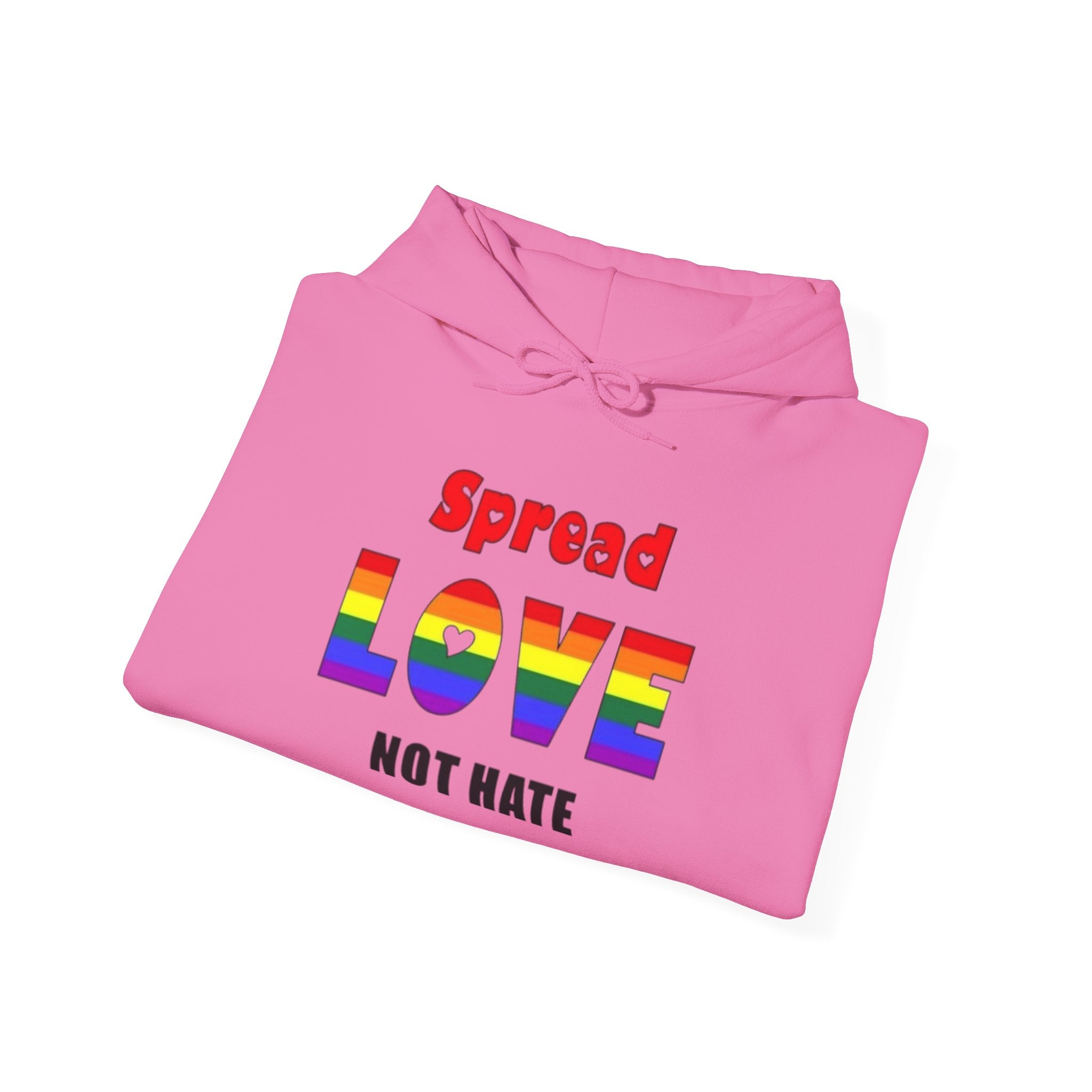 Spread Love Not Hate Unisex Hoodie