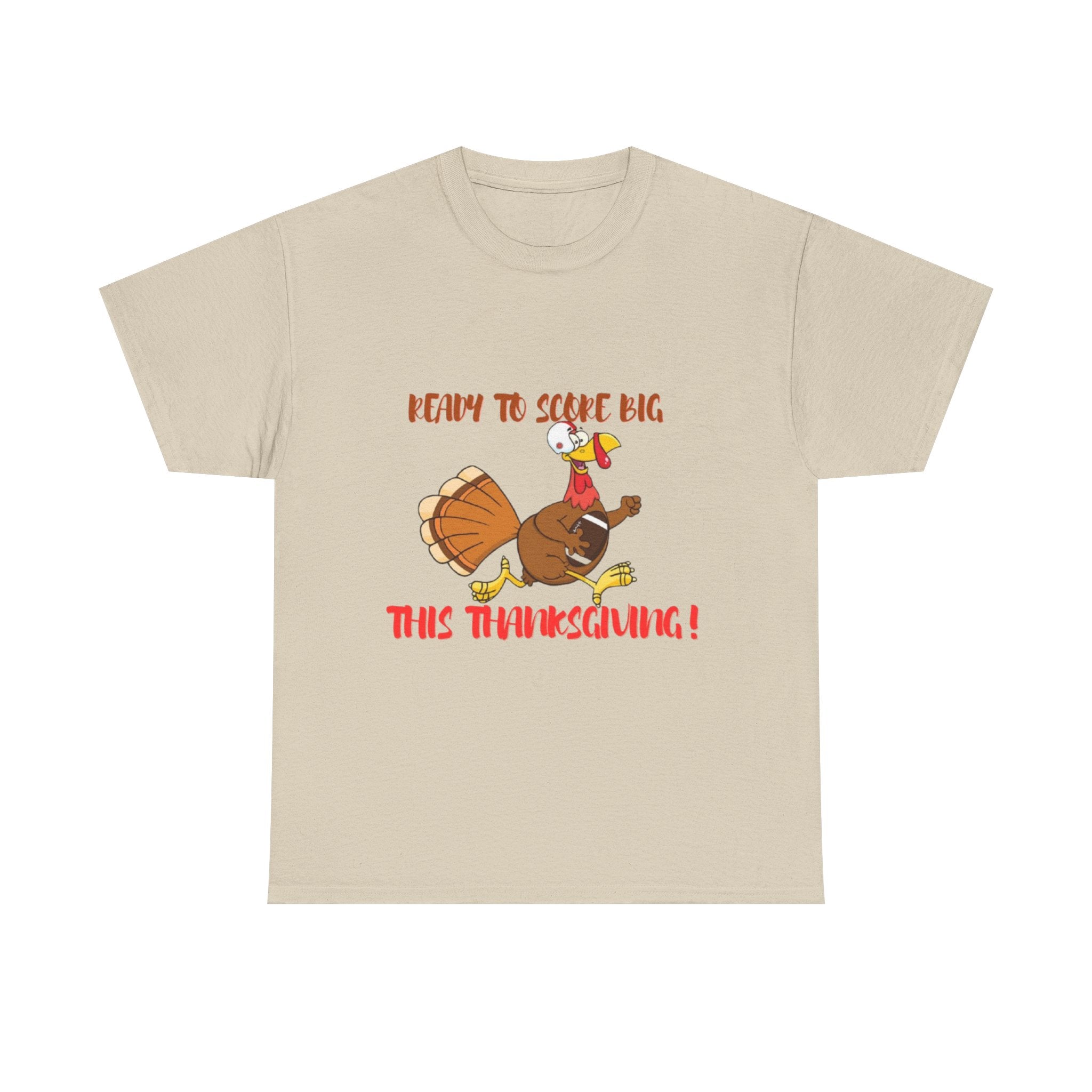 Ready To Score Big This Thanksgiving Unisex Heavy Cotton T-Shirt