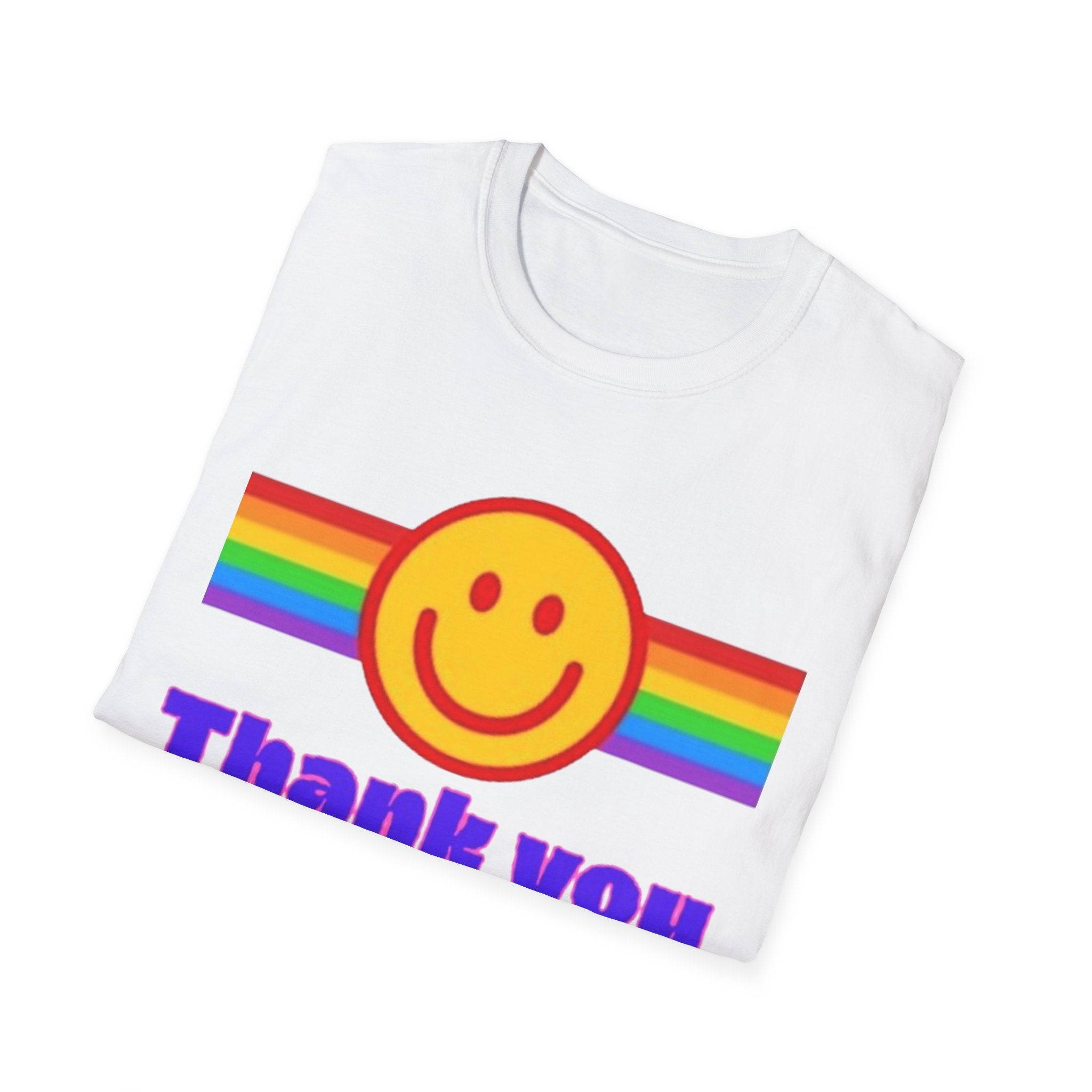 Thank You Have A Gay Day Unisex Softstyle T-Shirt