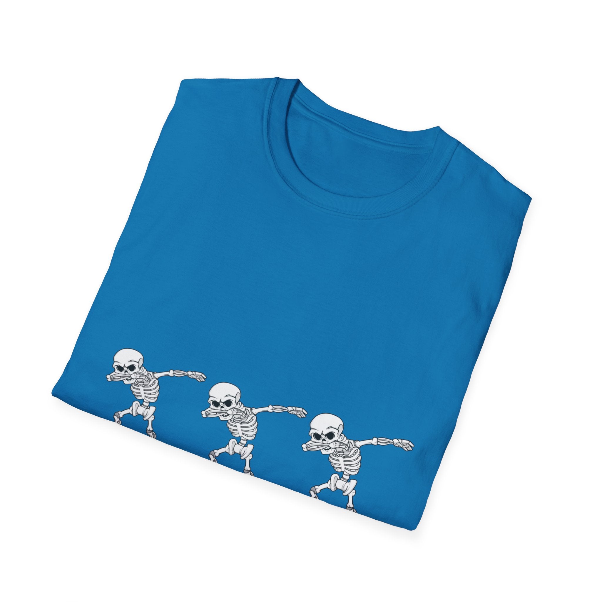 Dabbing Skeleton Dance Unisex Softstyle T-Shirt