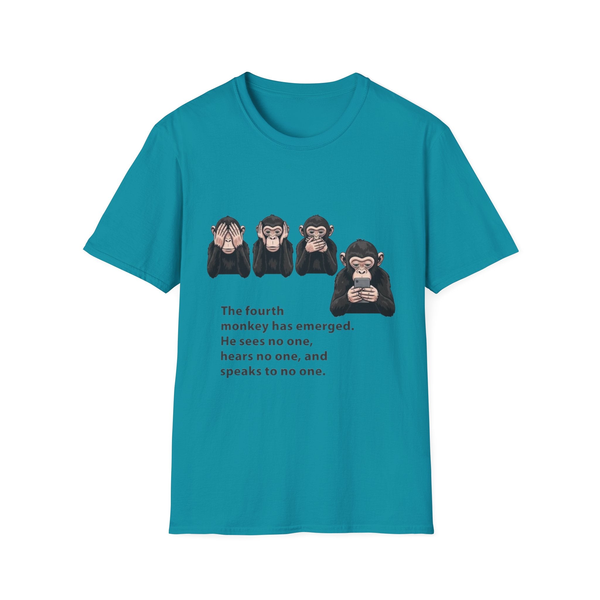 Four Monkeys Unisex Softstyle T-Shirt