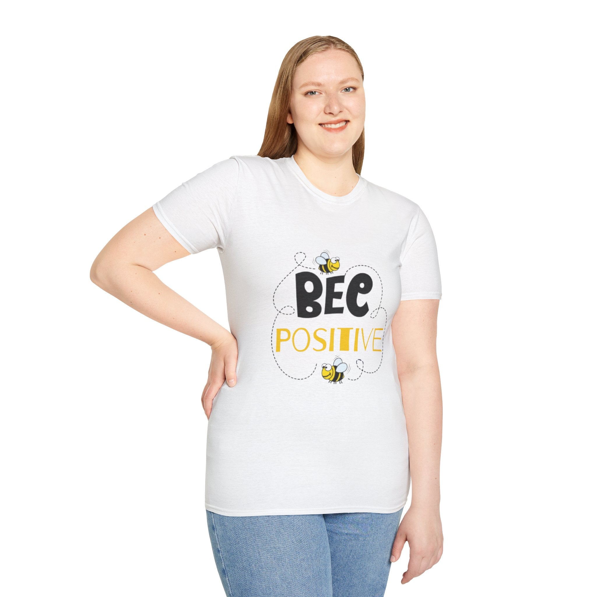 Bee Positive Unisex Softstyle T-Shirt
