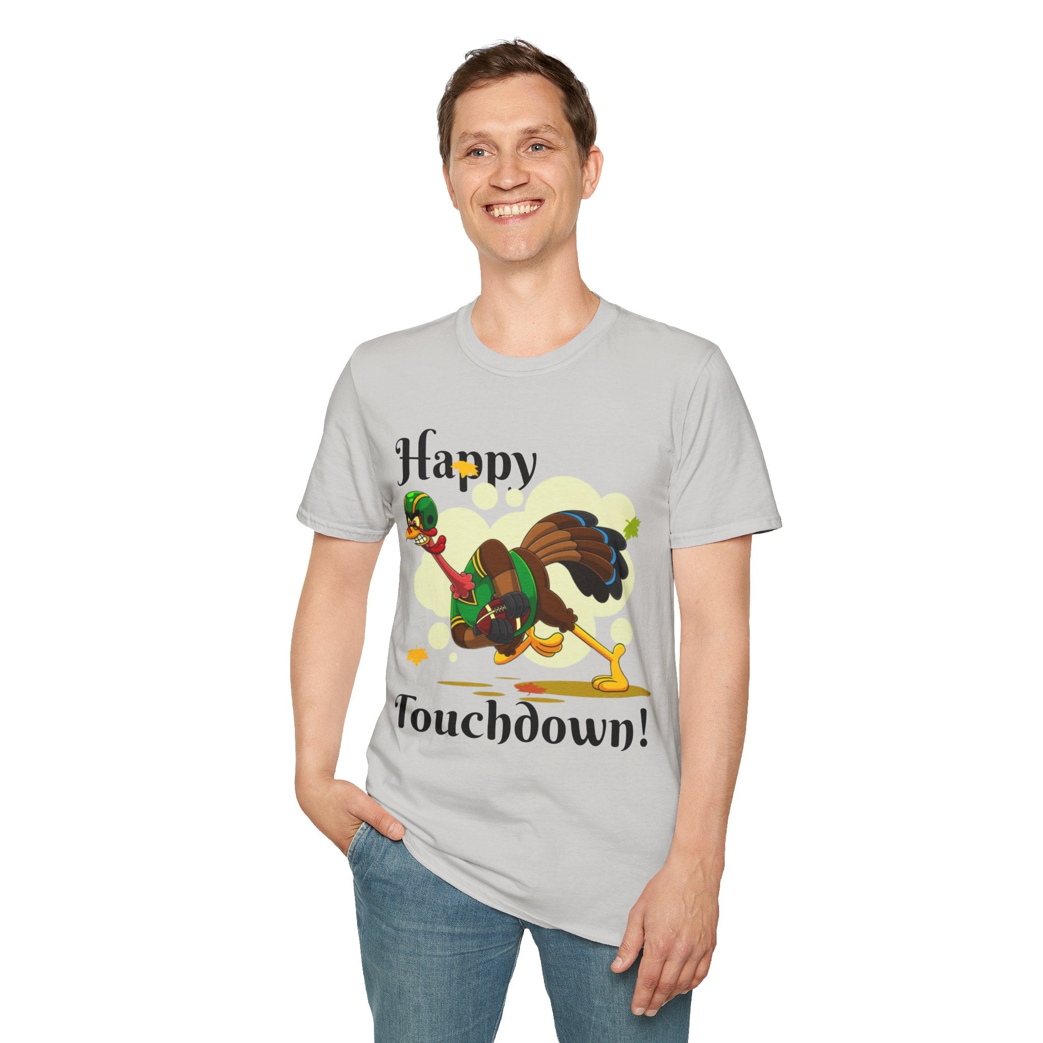 Happy Touchdown Unisex Softstyle T-Shirt