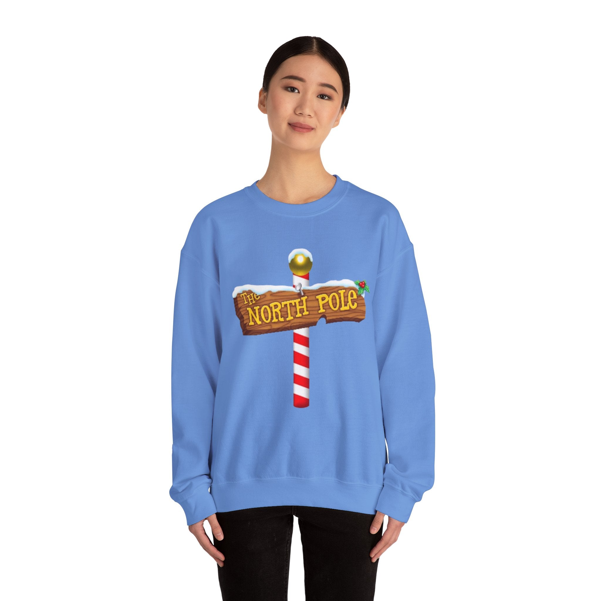 North Pole Unisex Heavy Blend™ Crewneck Sweatshirt