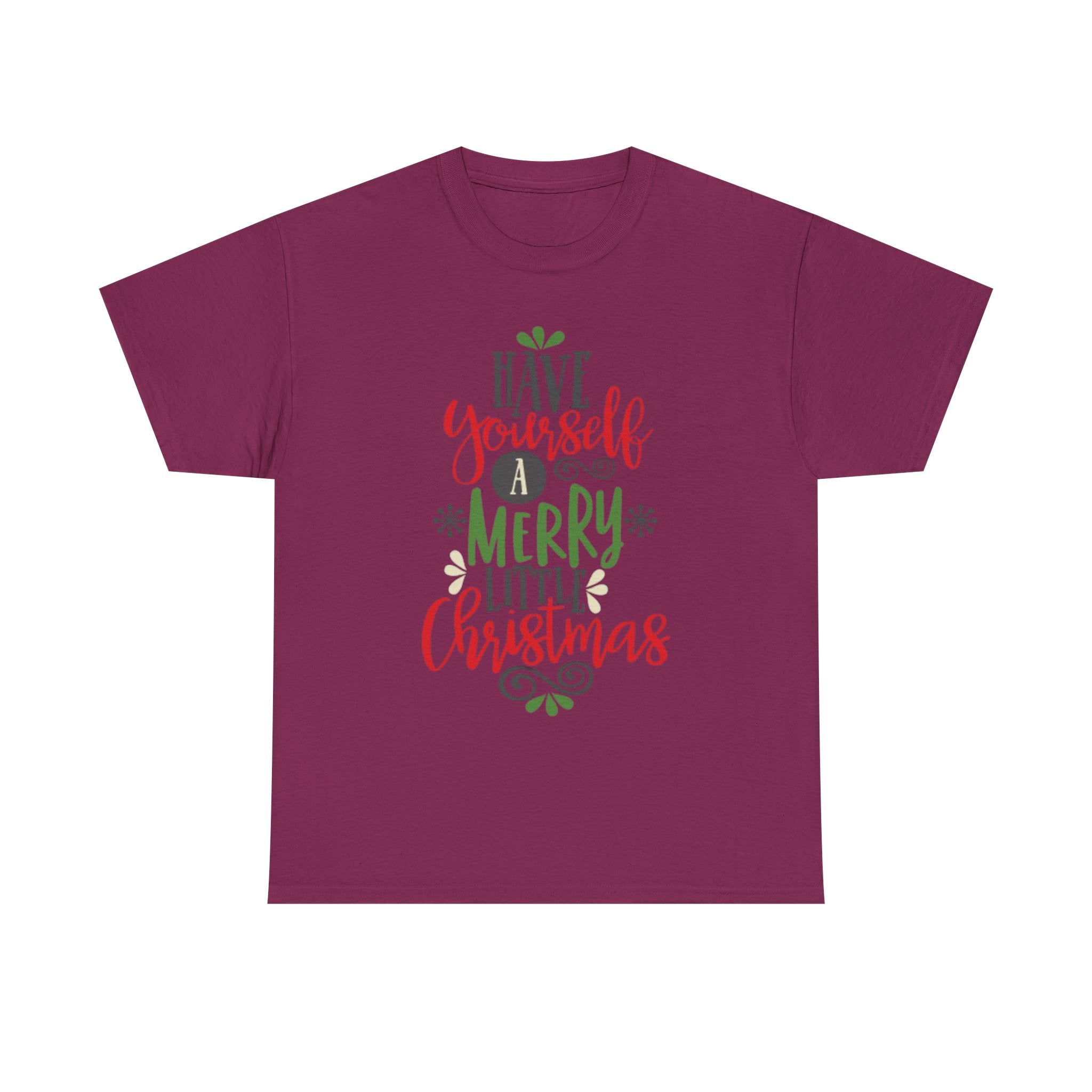 Have Yourself a Merry Little Christmas Unisex Heavy Cotton T-Shirt