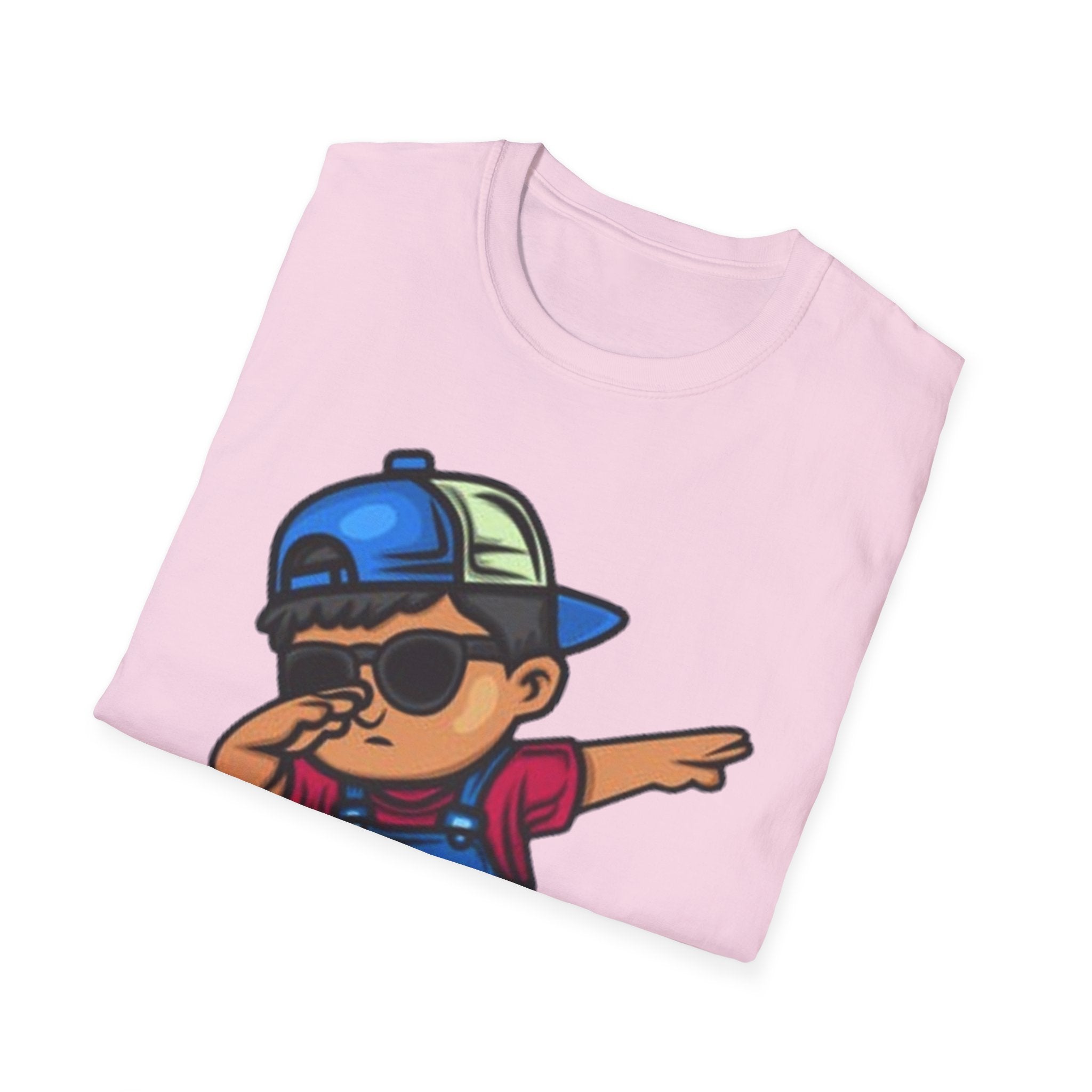 Cool Kid Dabbing Unisex Softstyle T-Shirt