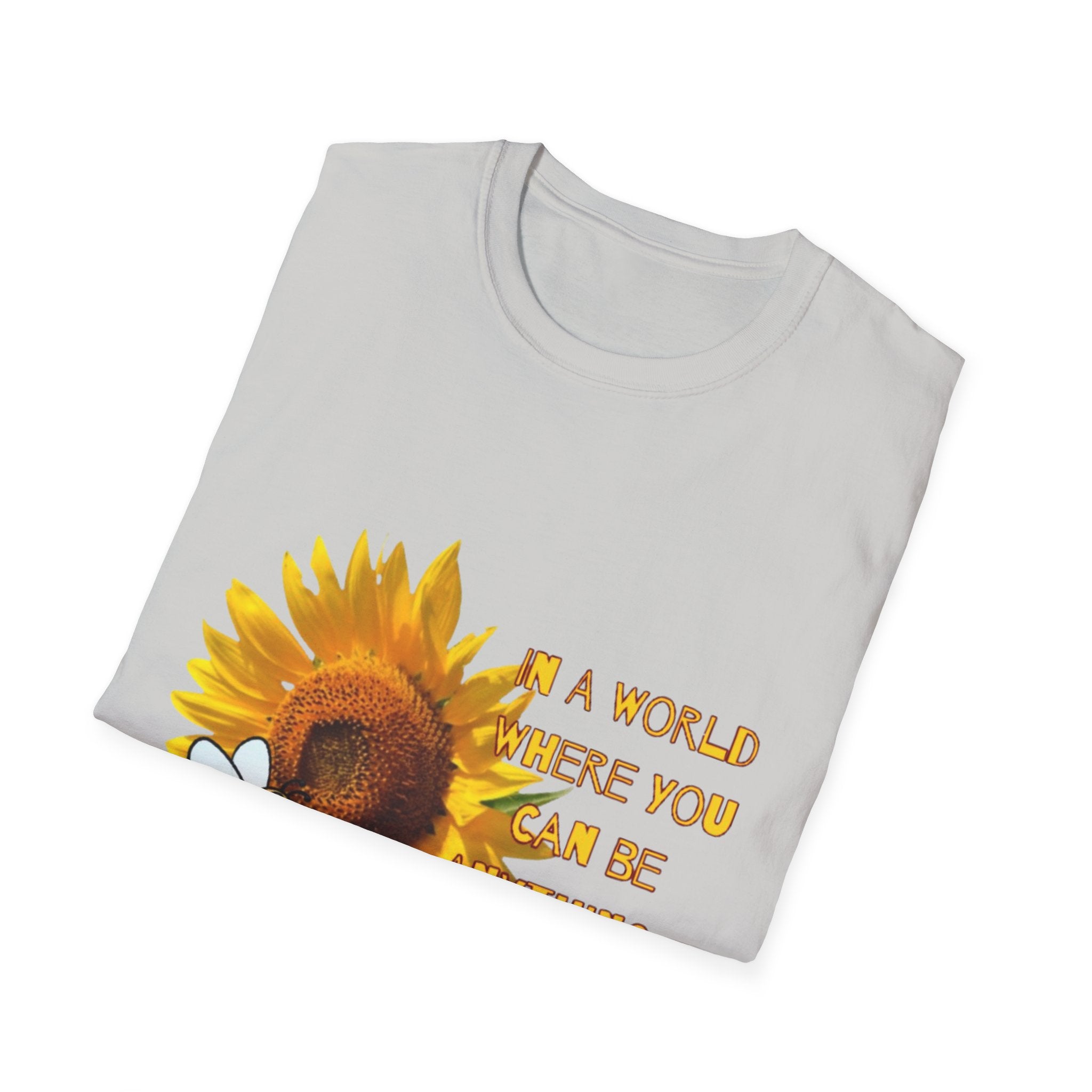 Bee Kind Sunflower Unisex Softstyle T-Shirt