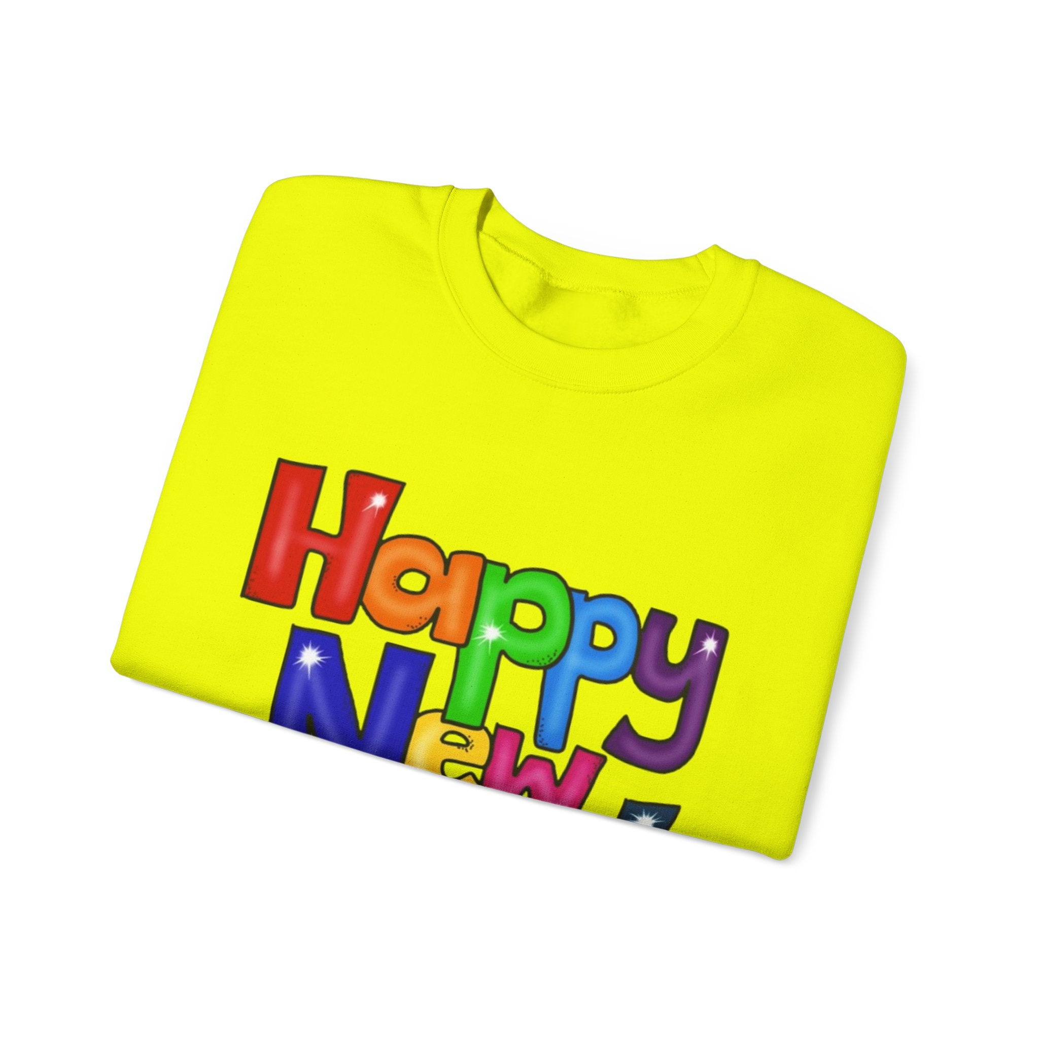 Happy New Year Unisex Heavy Blend™ Crewneck Sweatshirt