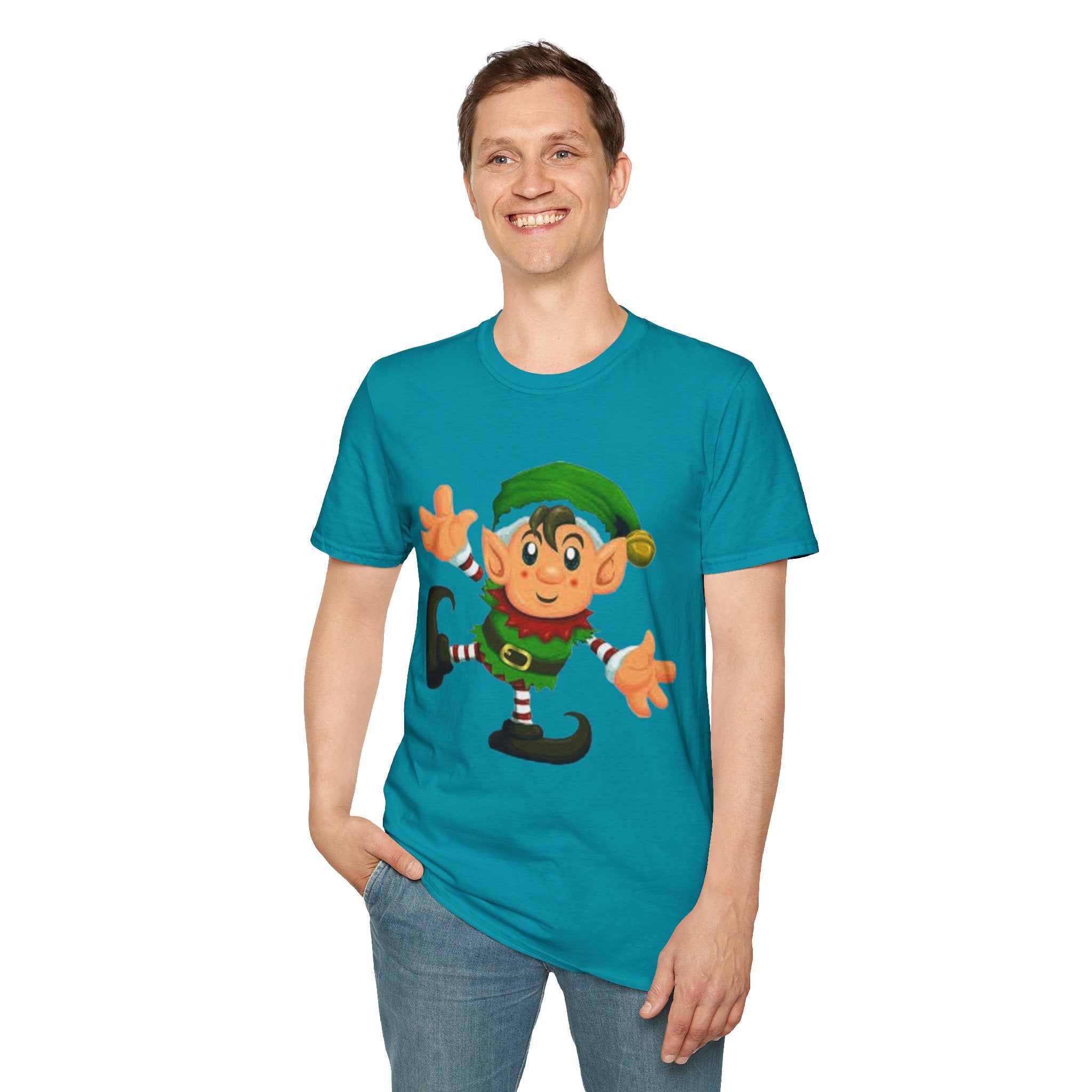 Christmas Elf Unisex Softstyle T-Shirt