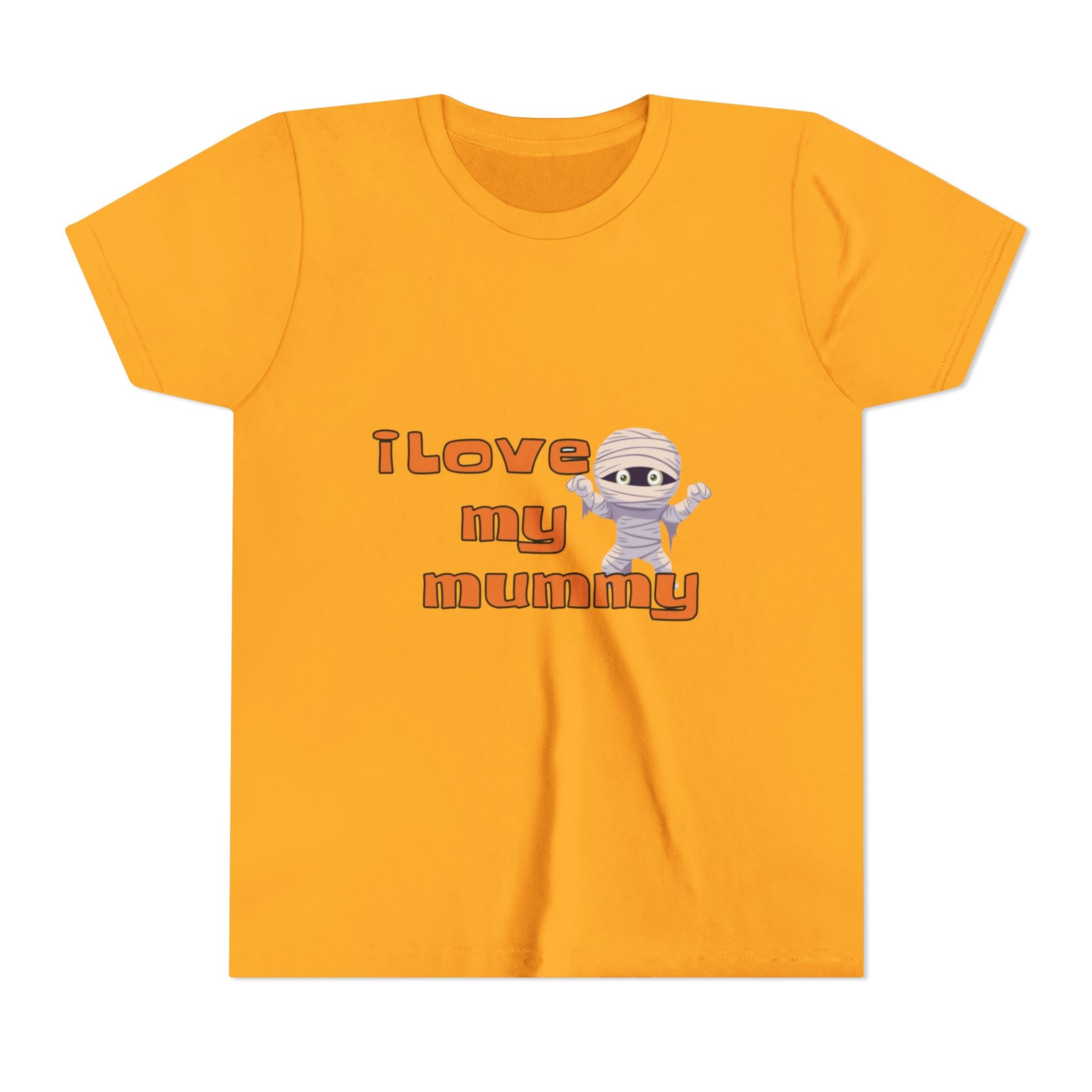 I Love My Mummy Youth Short Sleeve T-Shirt