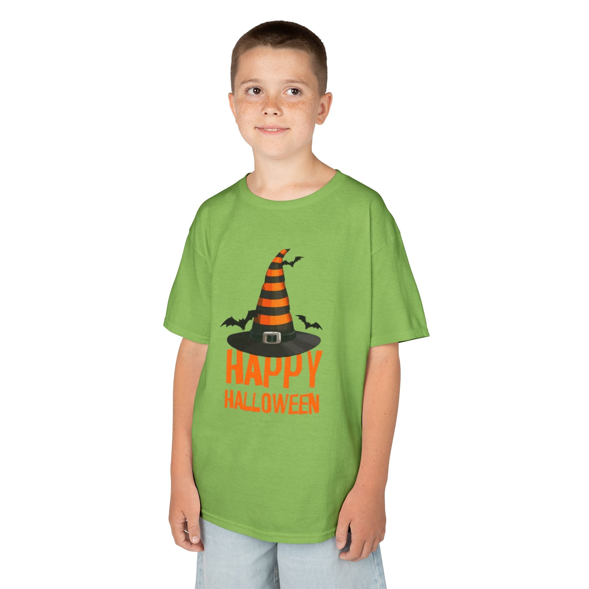 Happy Halloween Kids Heavy Cotton T-Shirt