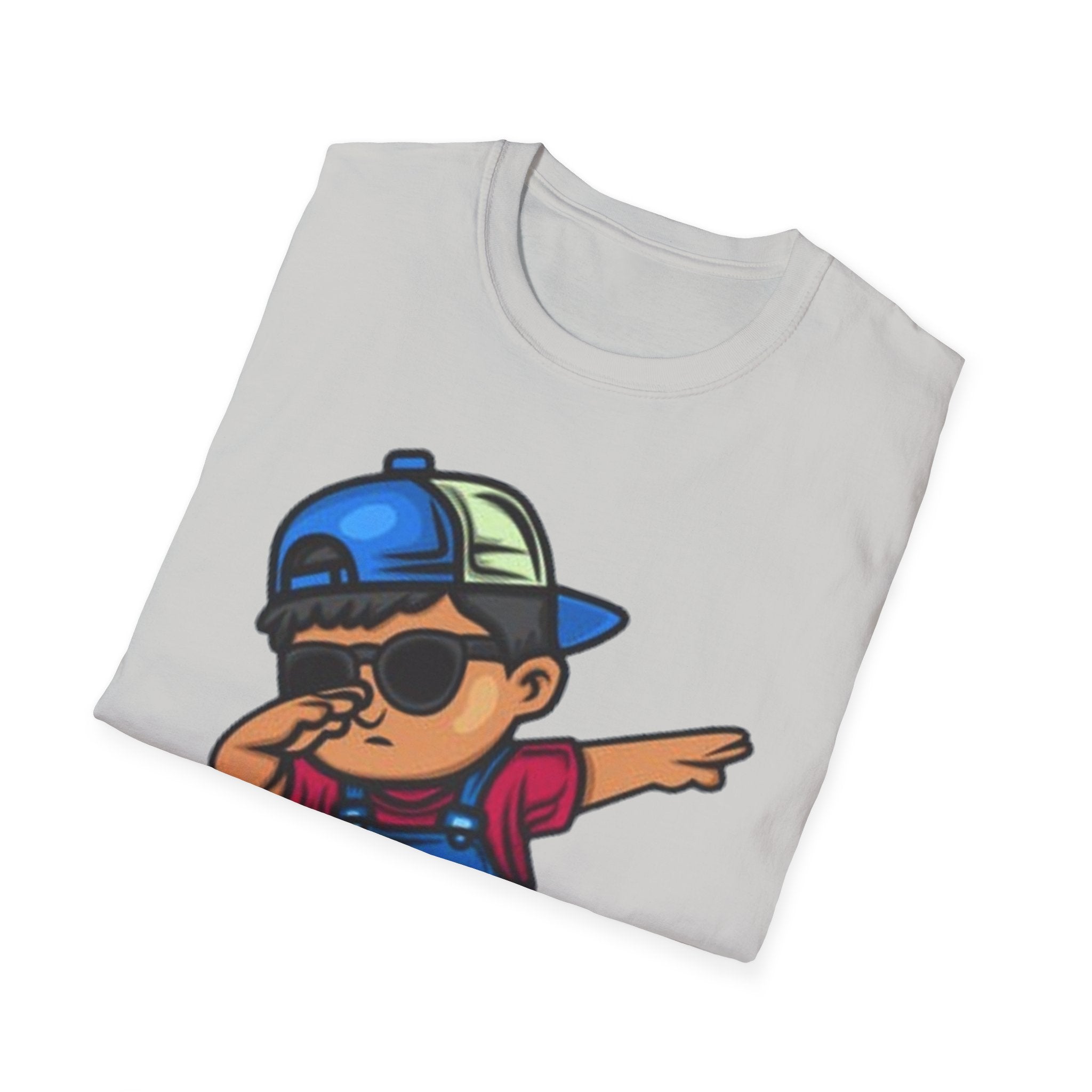 Cool Kid Dabbing Unisex Softstyle T-Shirt