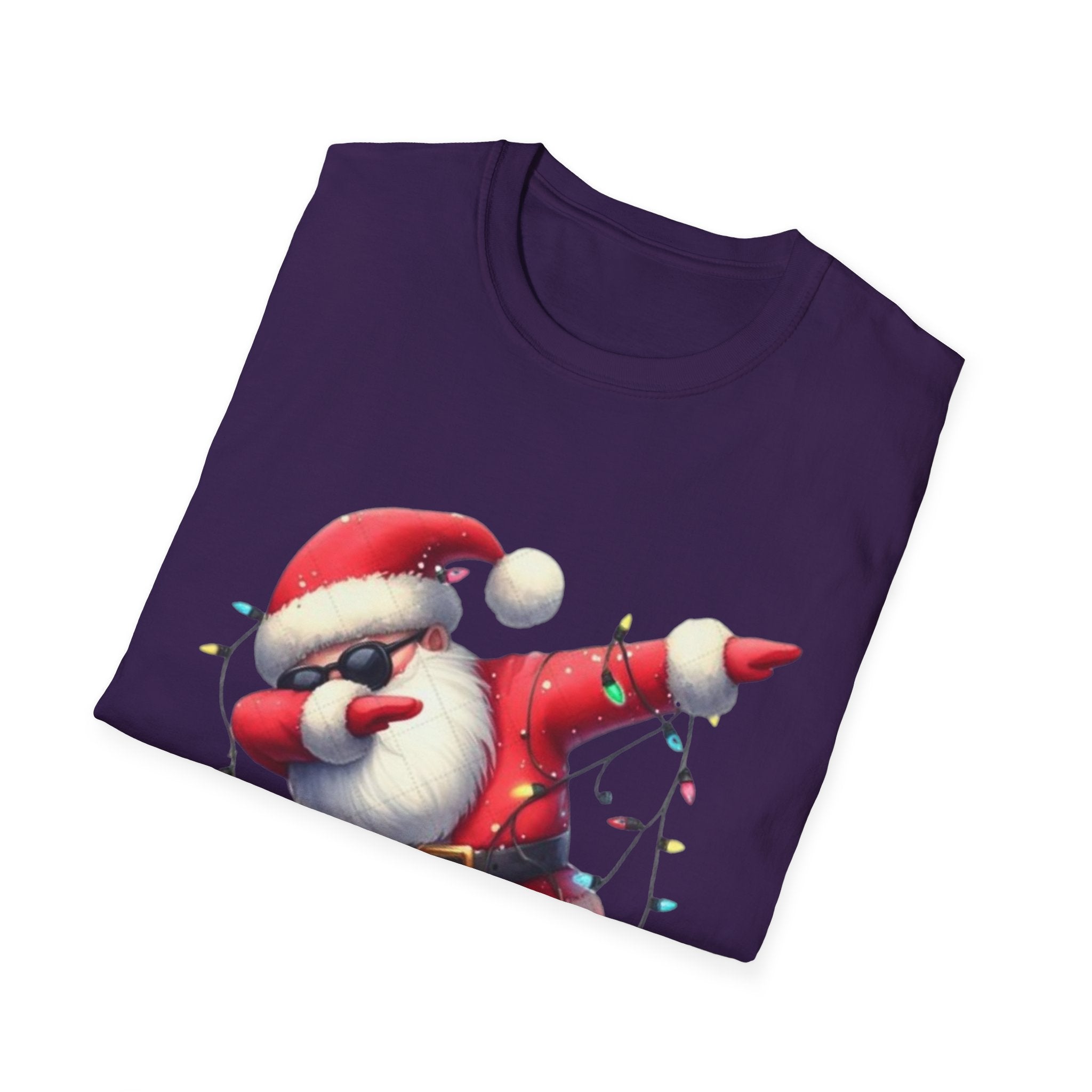 Dabbing Santa Unisex Softstyle T-Shirt