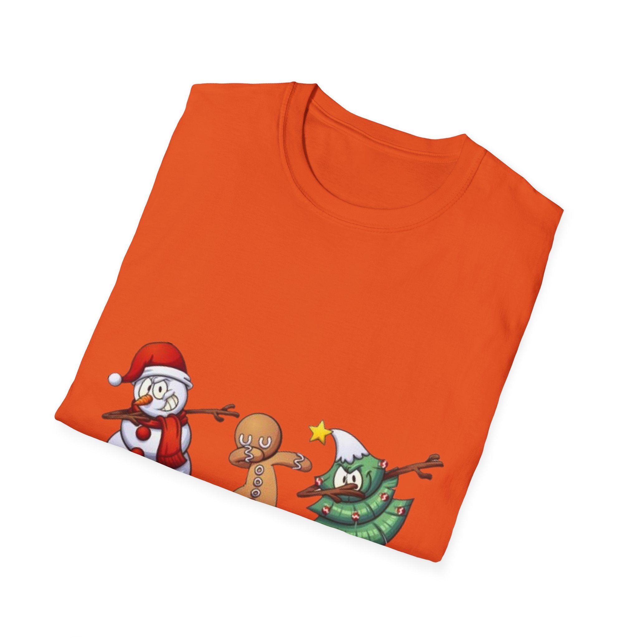 Christmas Dabbing Unisex Softstyle T-Shirt