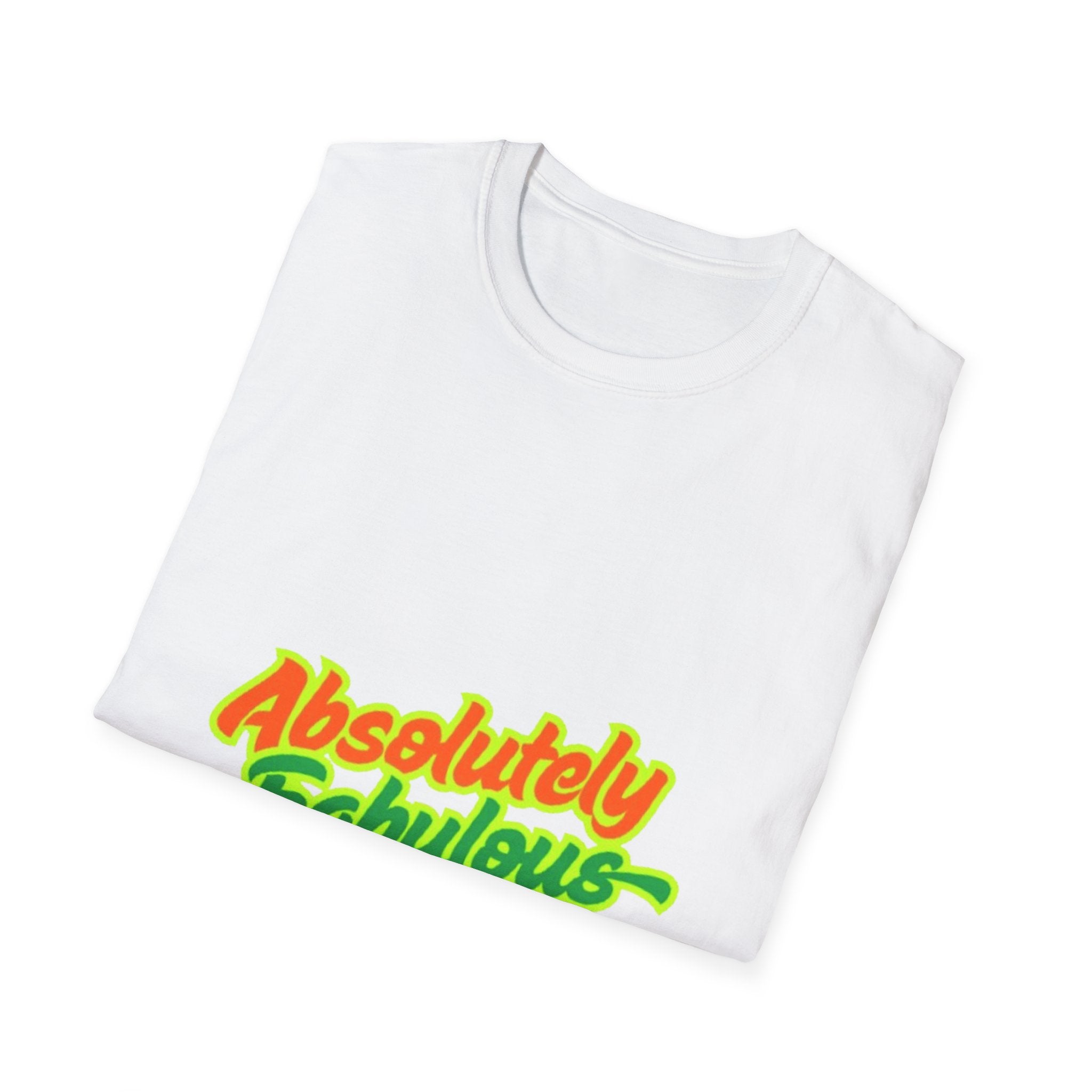 Absolutely Fabulous Orange/Green Unisex Softstyle T-Shirt
