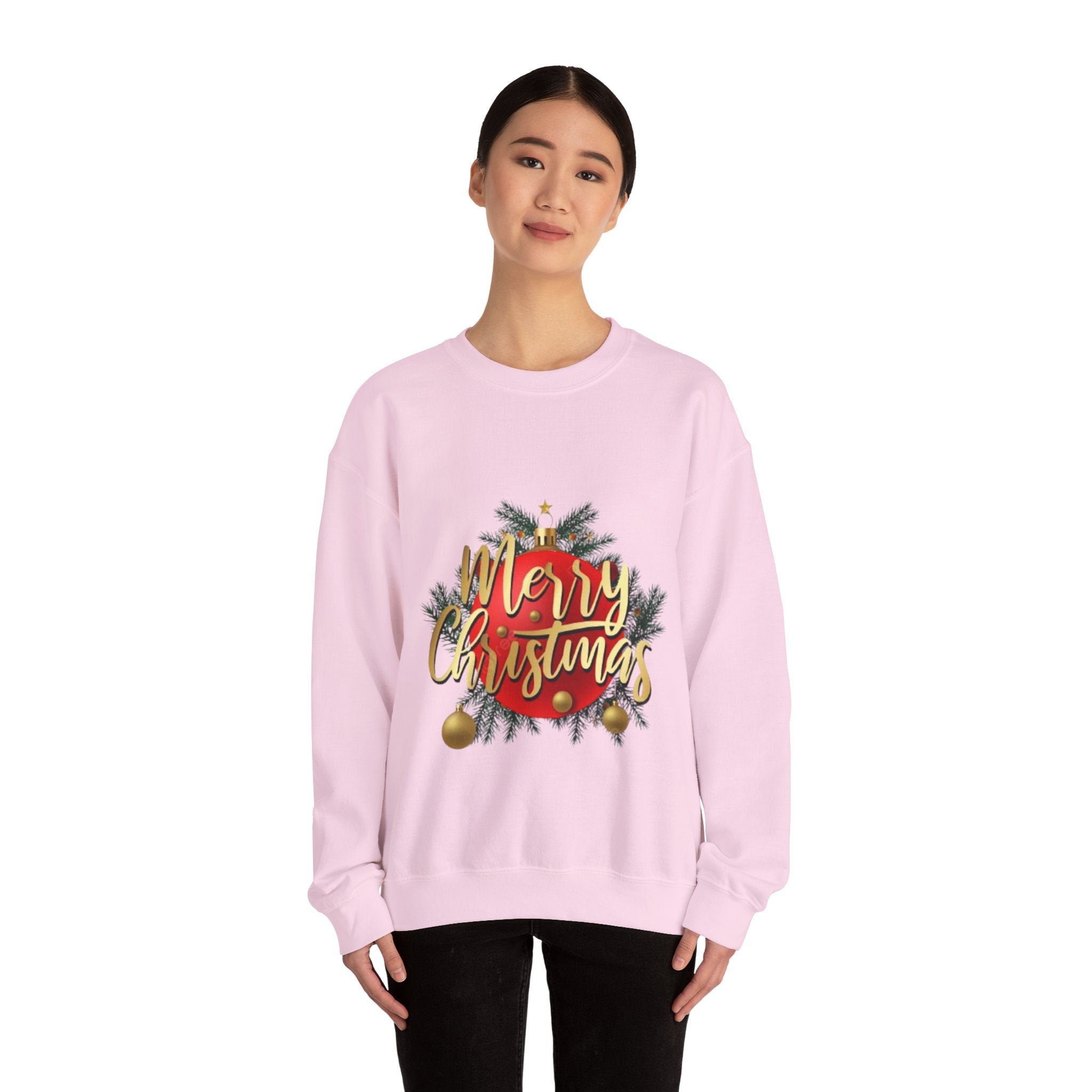 Merry Christmas Unisex Heavy Blend Crewneck Sweatshirt