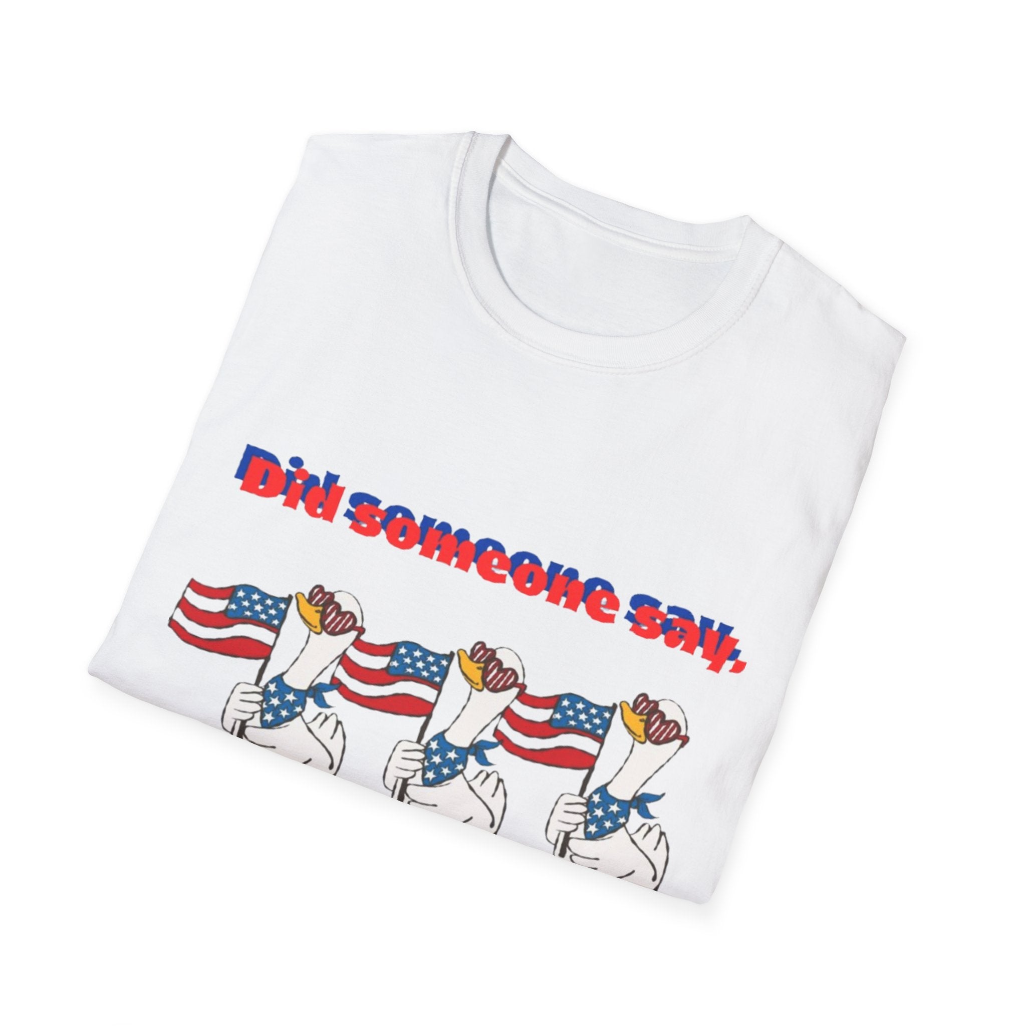 Firequackers Unisex Softstyle T-Shirt