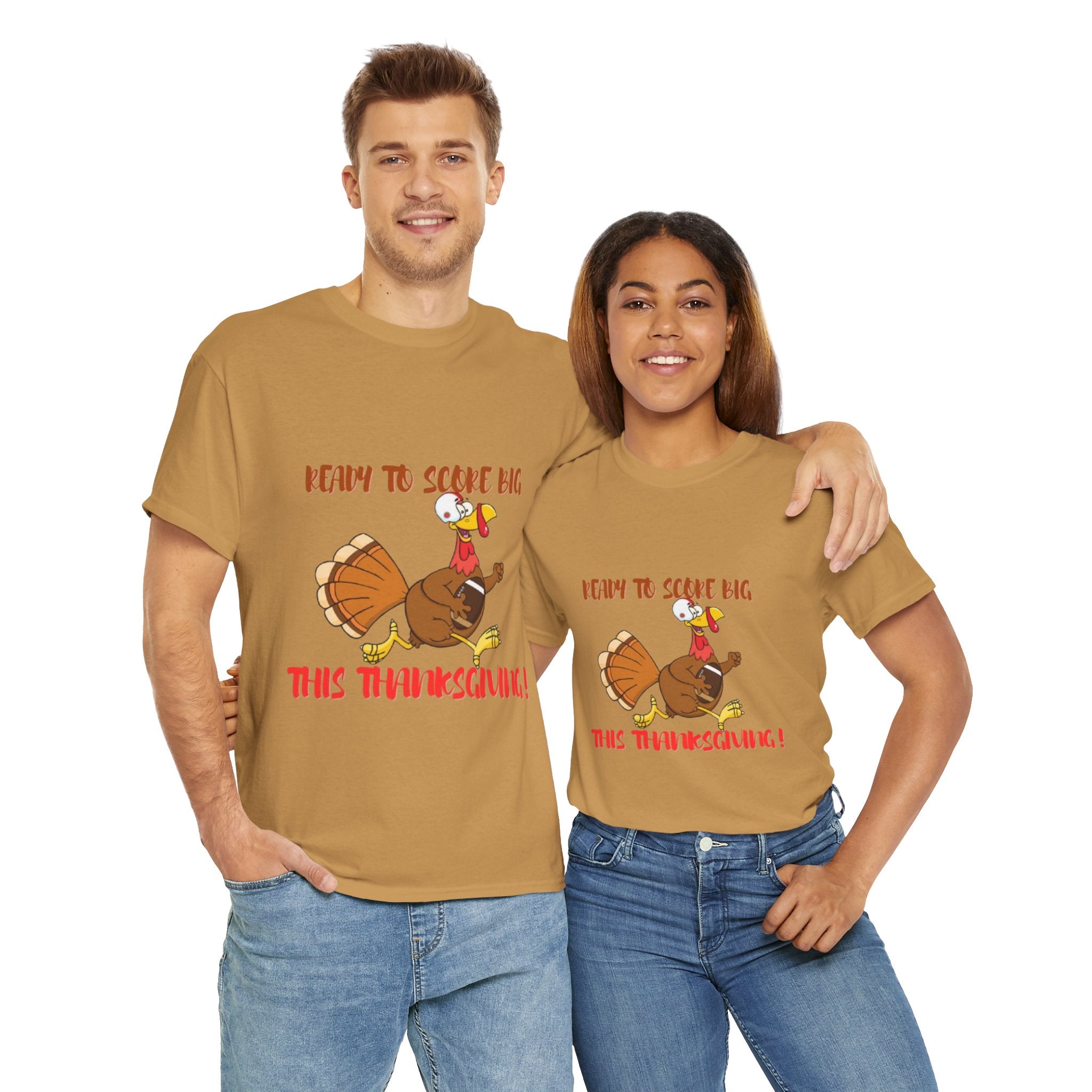 Ready To Score Big This Thanksgiving Unisex Heavy Cotton T-Shirt