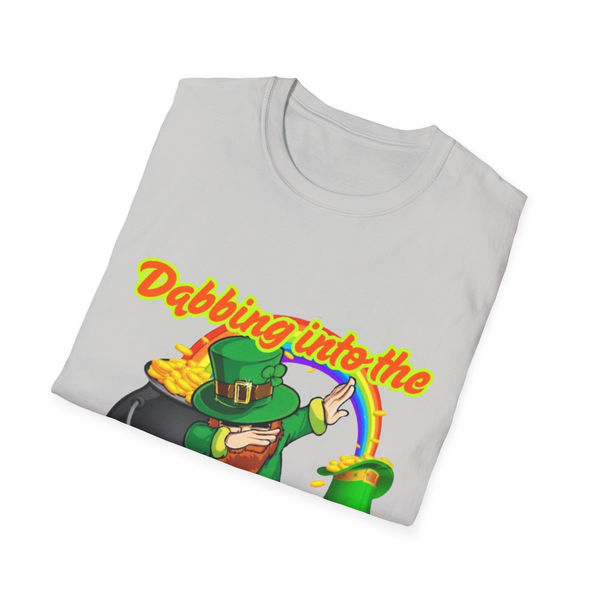 Dabbing Into The Luck Of The Irish! Unisex Unisex T-Shirt