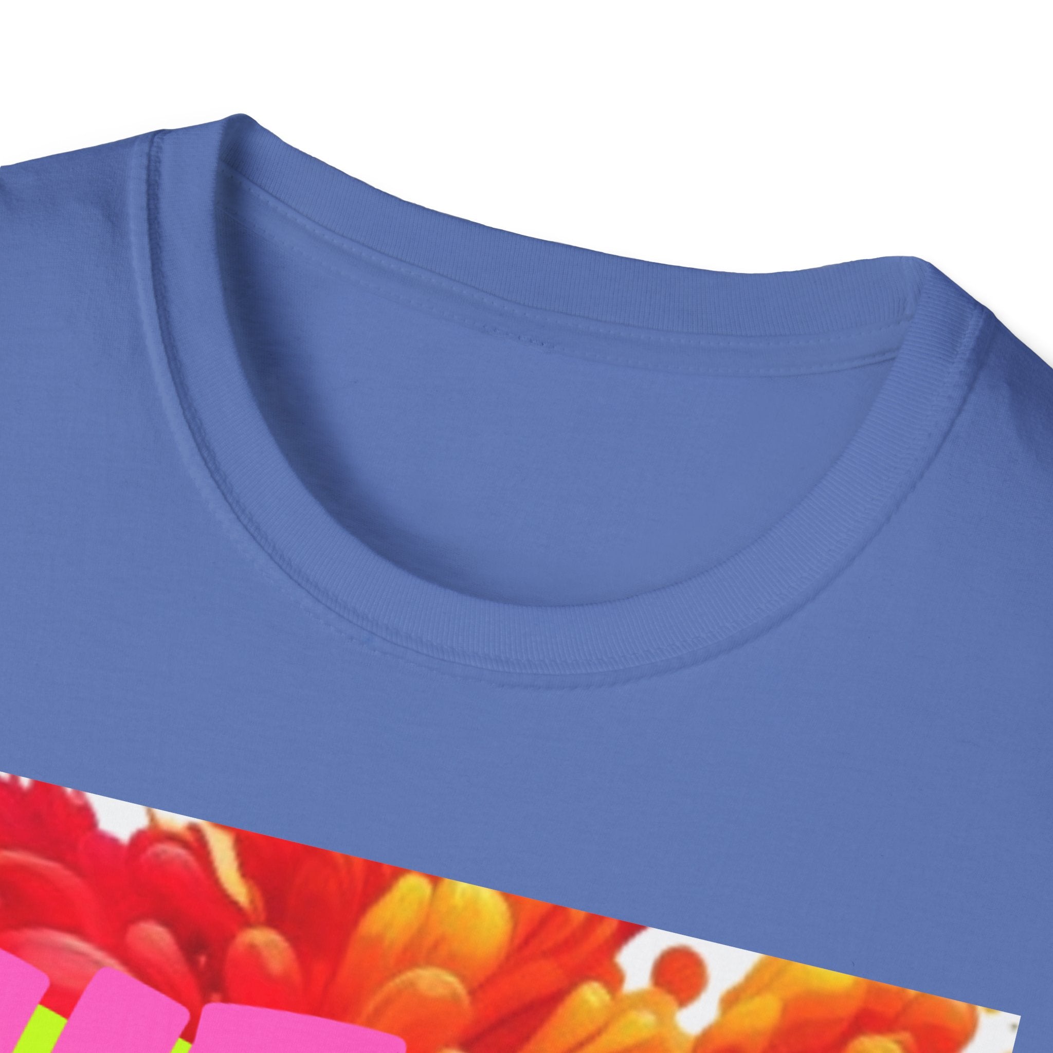 Hey I'm Gay! Heart Unisex Softstyle T-Shirt
