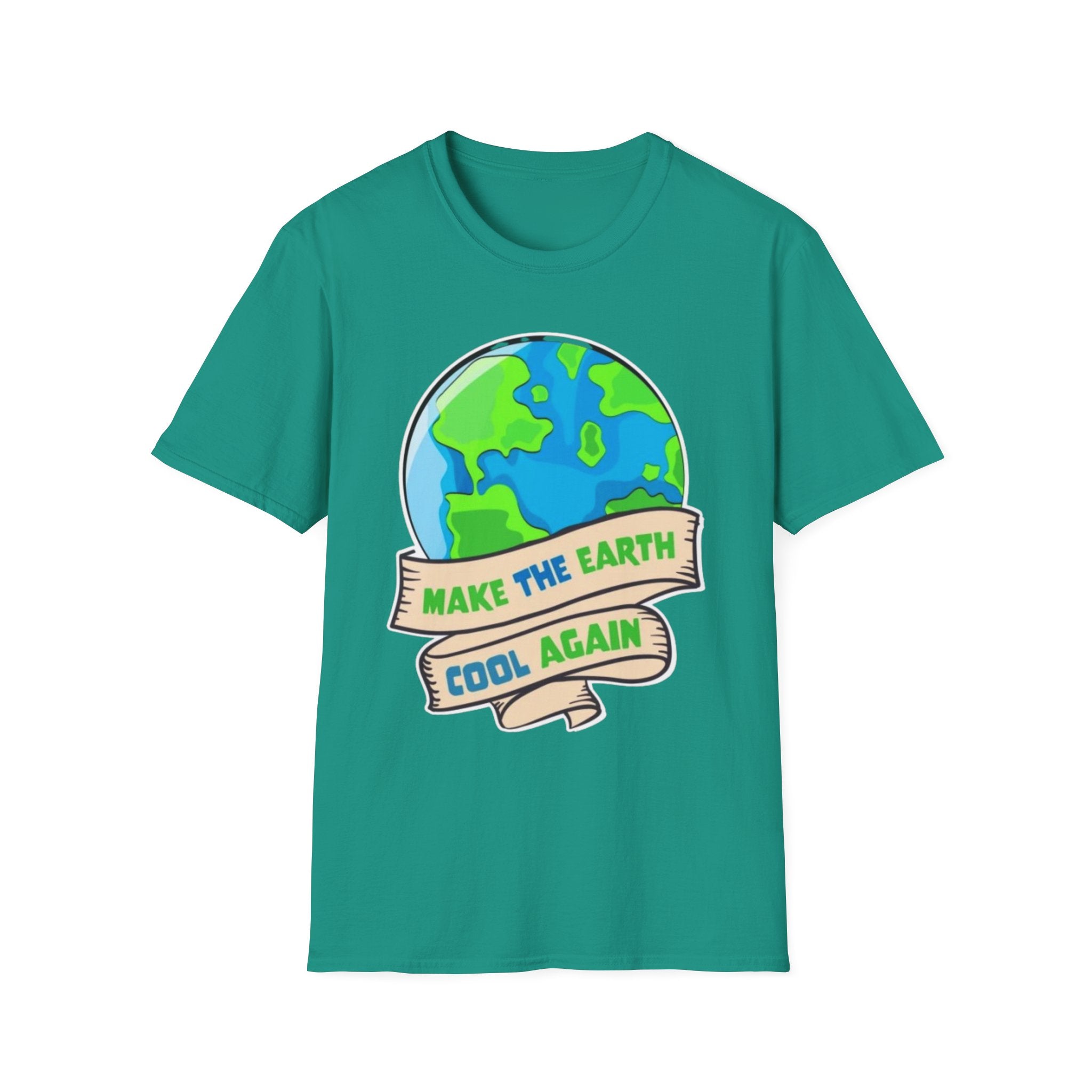 Make The Earth Cool Again Unisex Softstyle T-Shirt