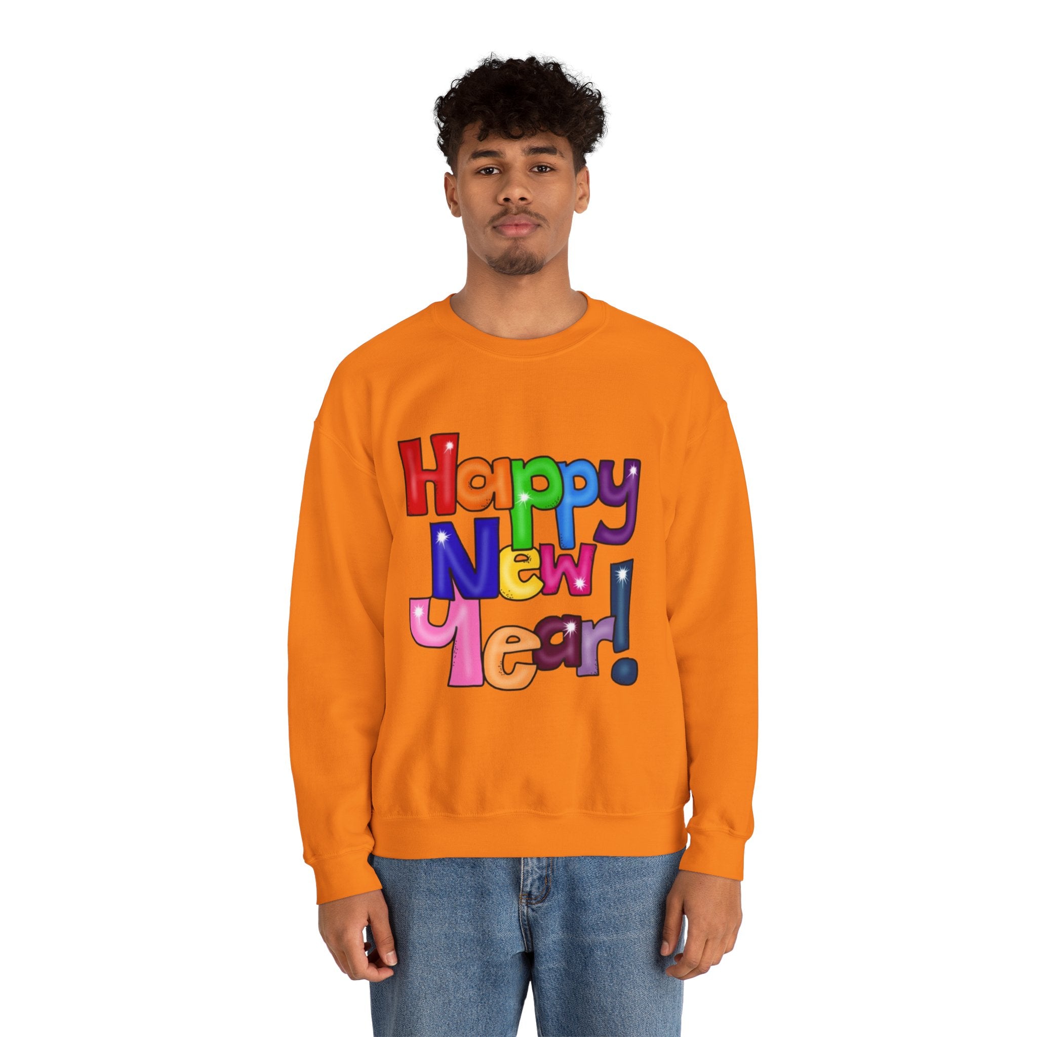 Happy New Year Unisex Heavy Blend™ Crewneck Sweatshirt