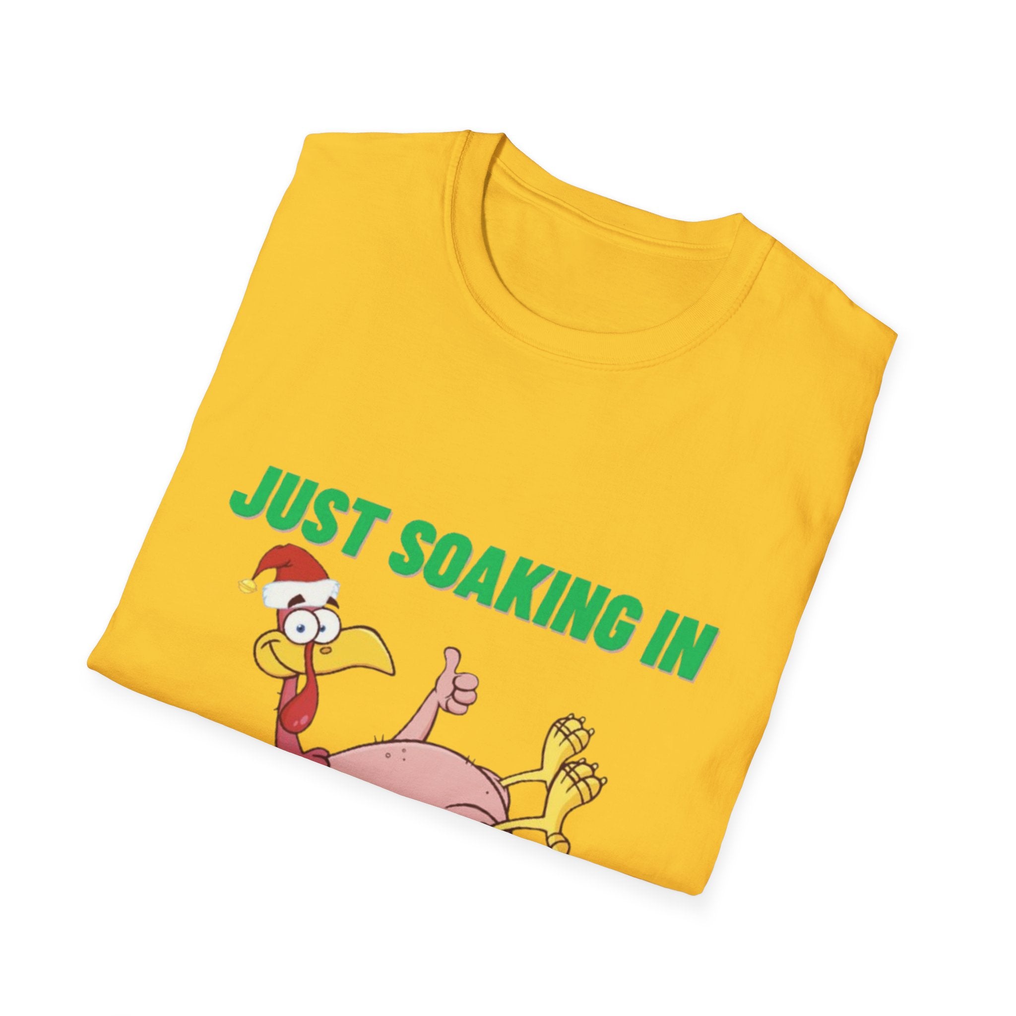 Just Soaking In The Holiday Spirit Unisex Softstyle T-Shirt