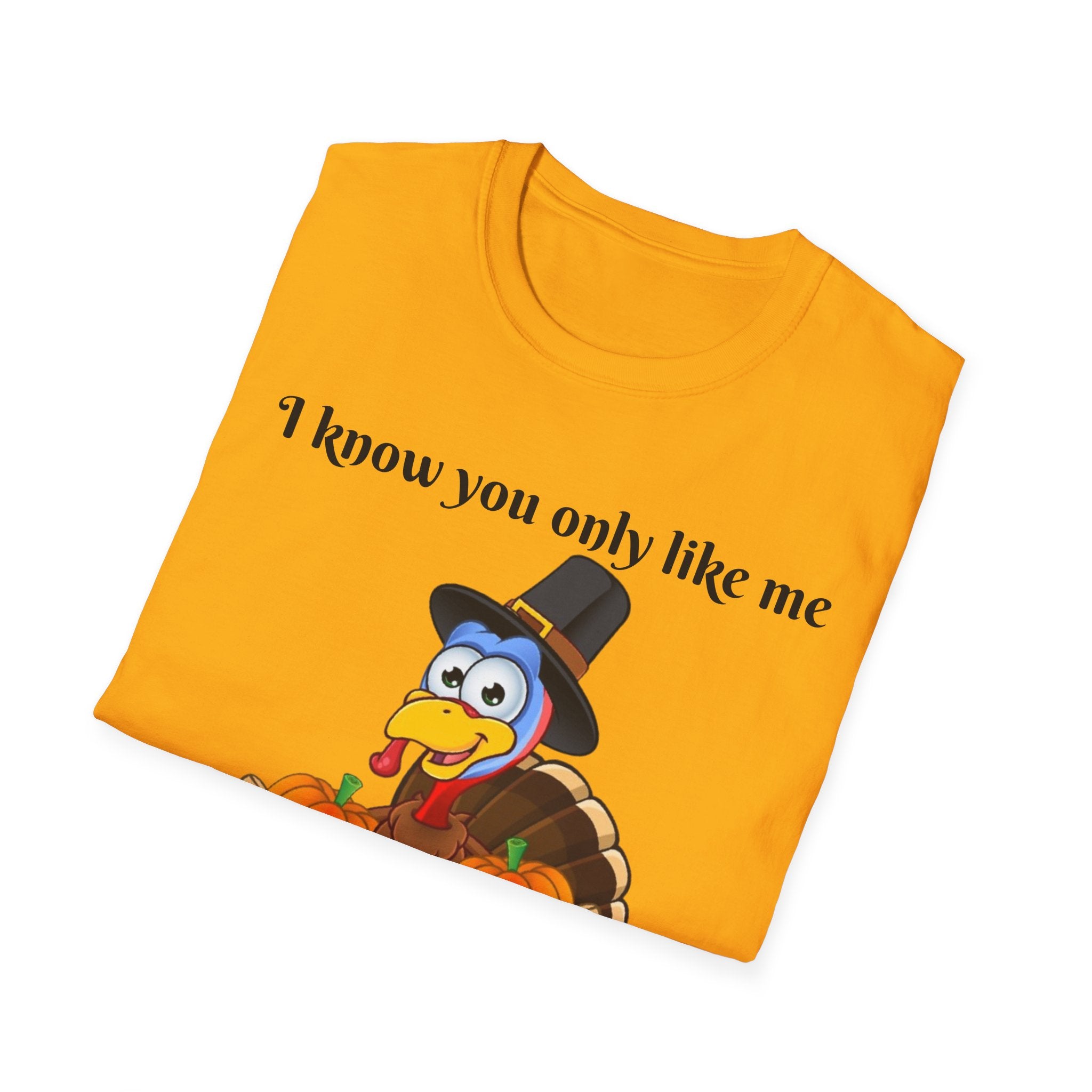 I Know You Only Like Me For My Breasts Unisex Softstyle T-Shirt