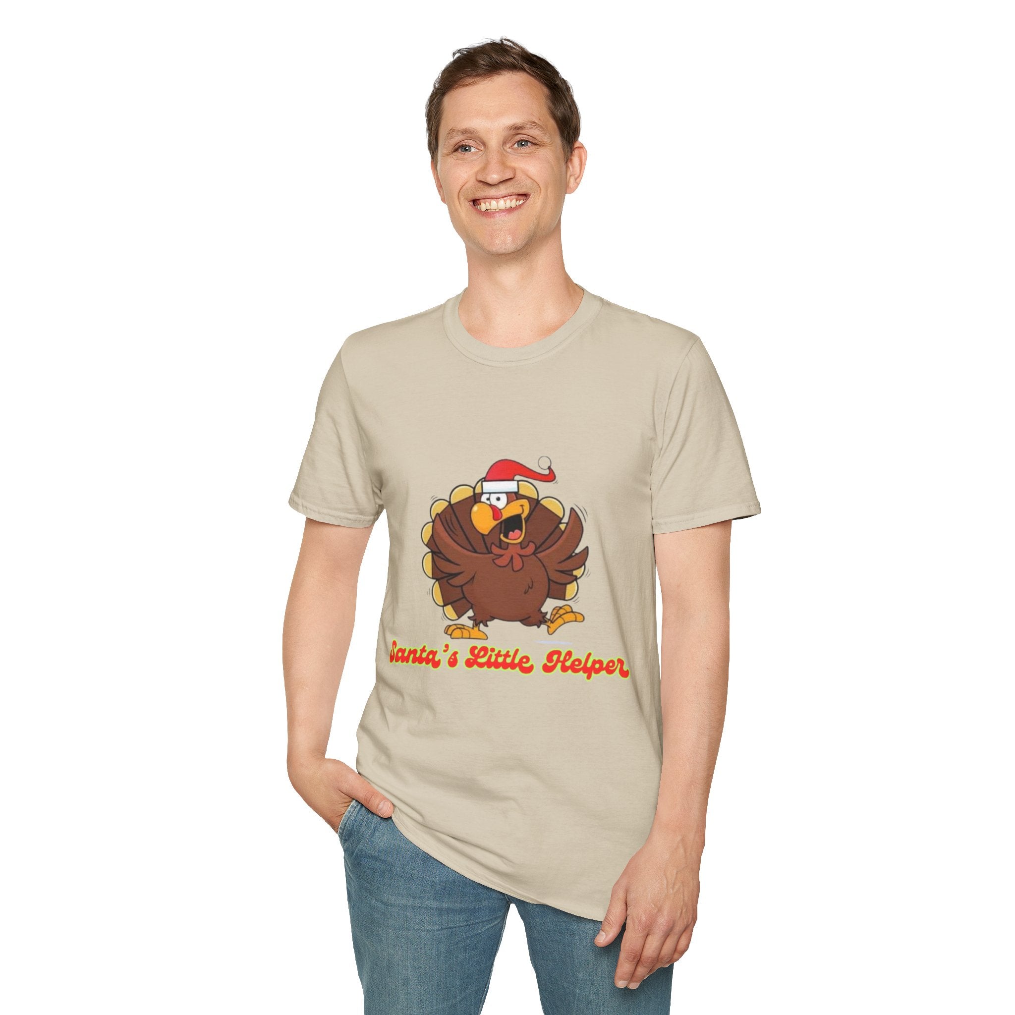 Santa's Little Helper Unisex Softstyle T-Shirt