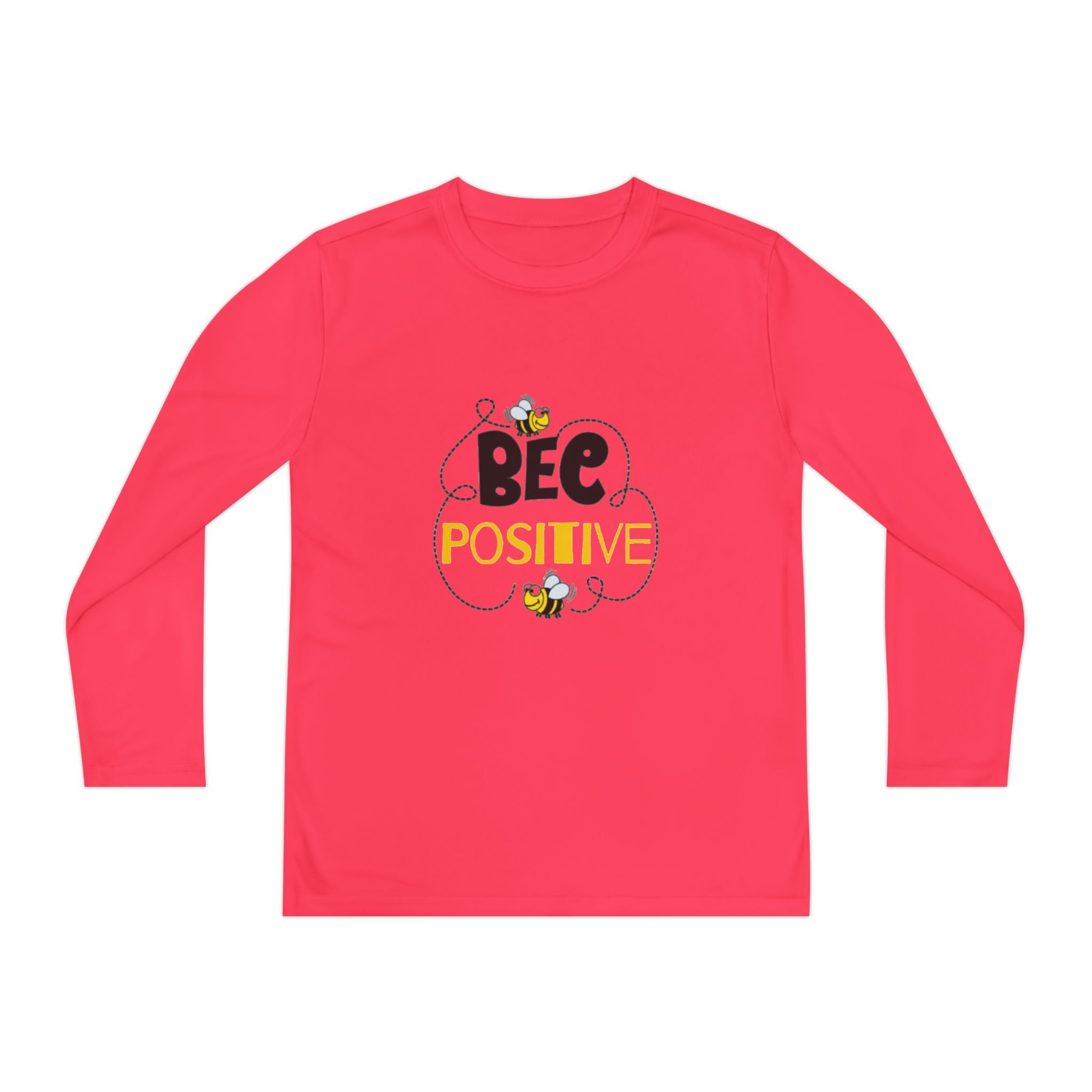 Bee Positive Youth Long Sleeve Competitor Tee