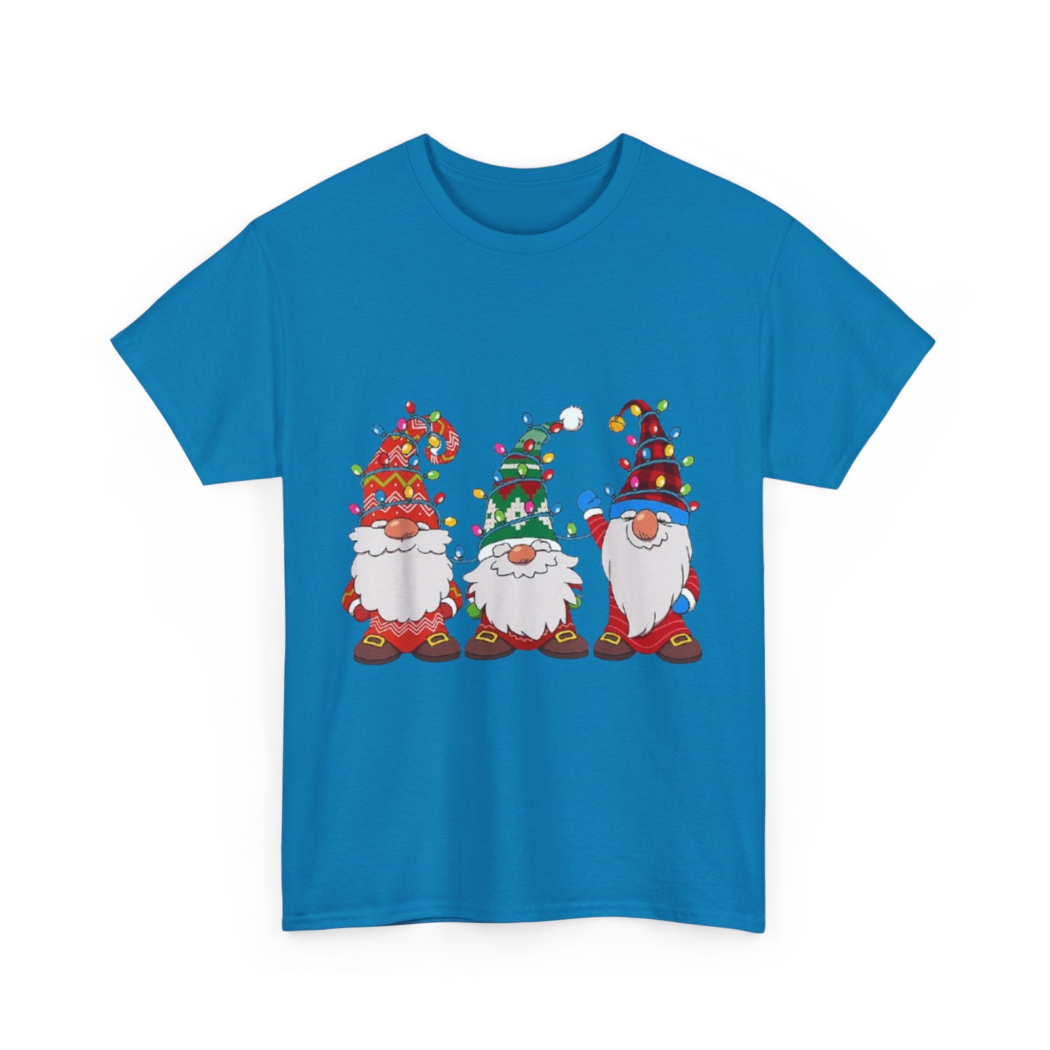 Christmas Gnome Unisex Heavy Cotton T-Shirt
