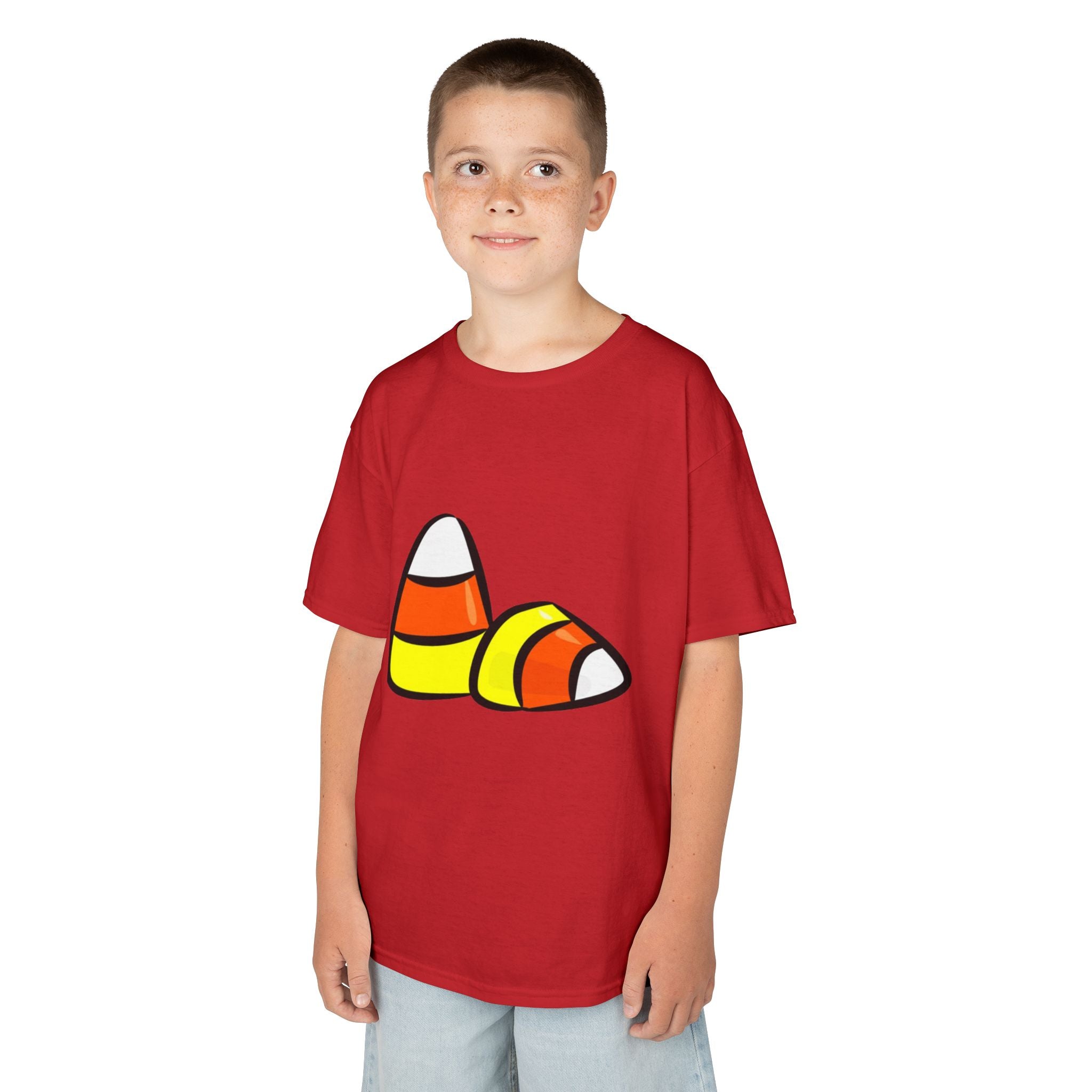 Halloween Candy Corn Kids Heavy Cotton™ Short Sleeve T-Shirt