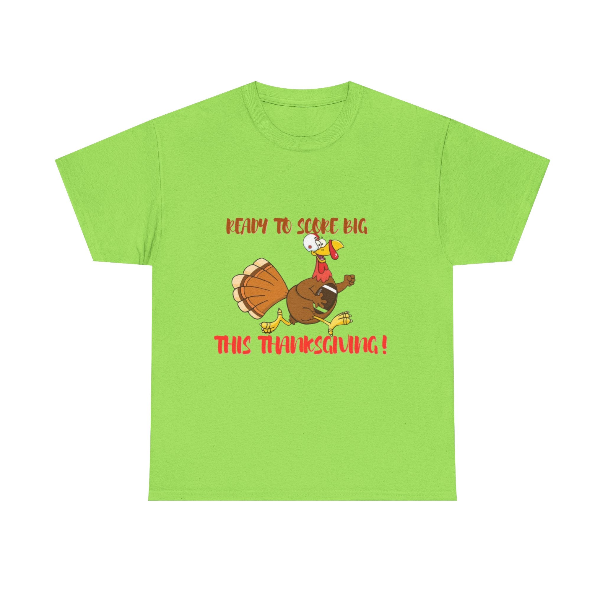 Ready To Score Big This Thanksgiving Unisex Heavy Cotton T-Shirt