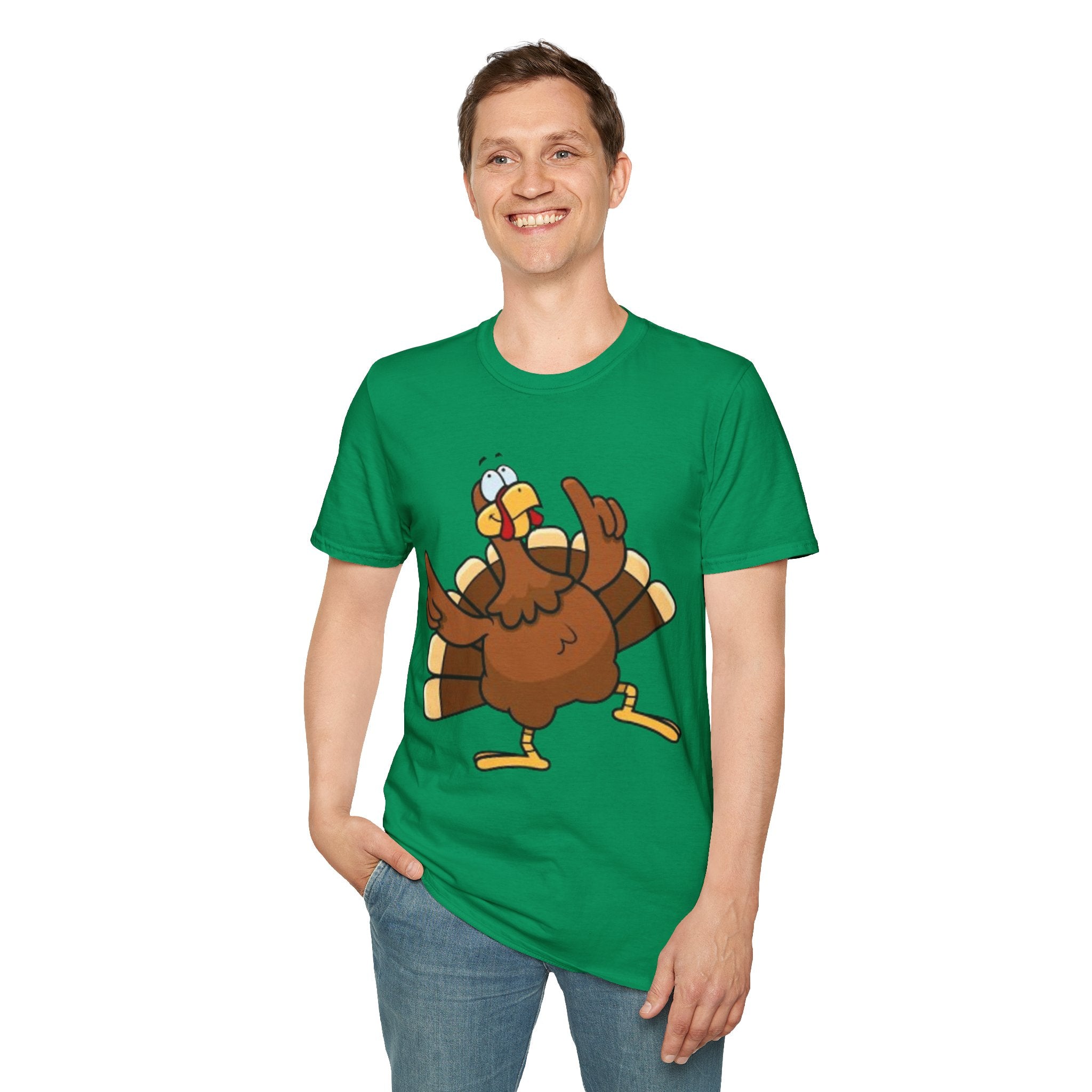 Thanksgiving Turkey Unisex Softstyle T-Shirt