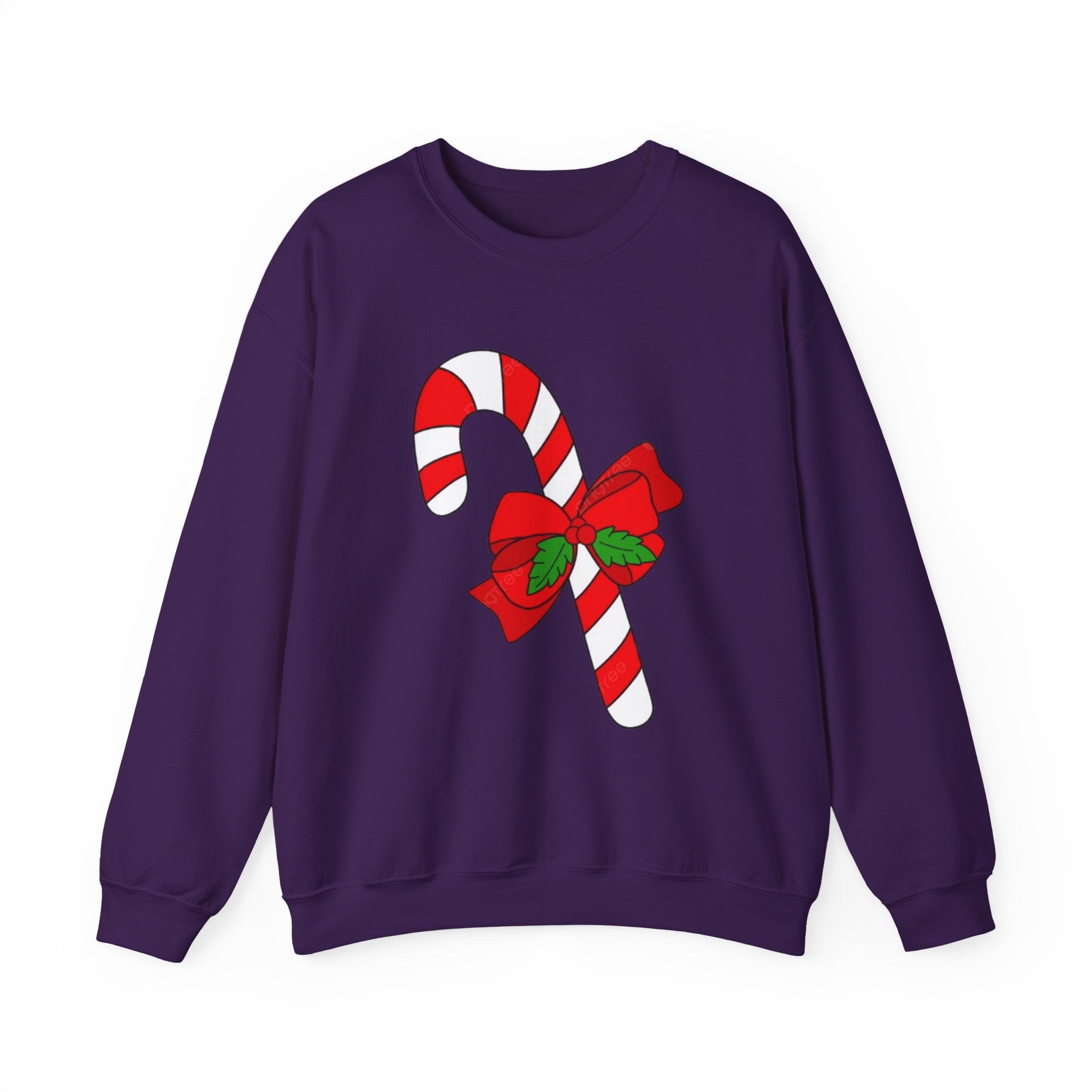 Candy Cane Holiday Unisex Heavy Blend™ Crewneck Sweatshirt