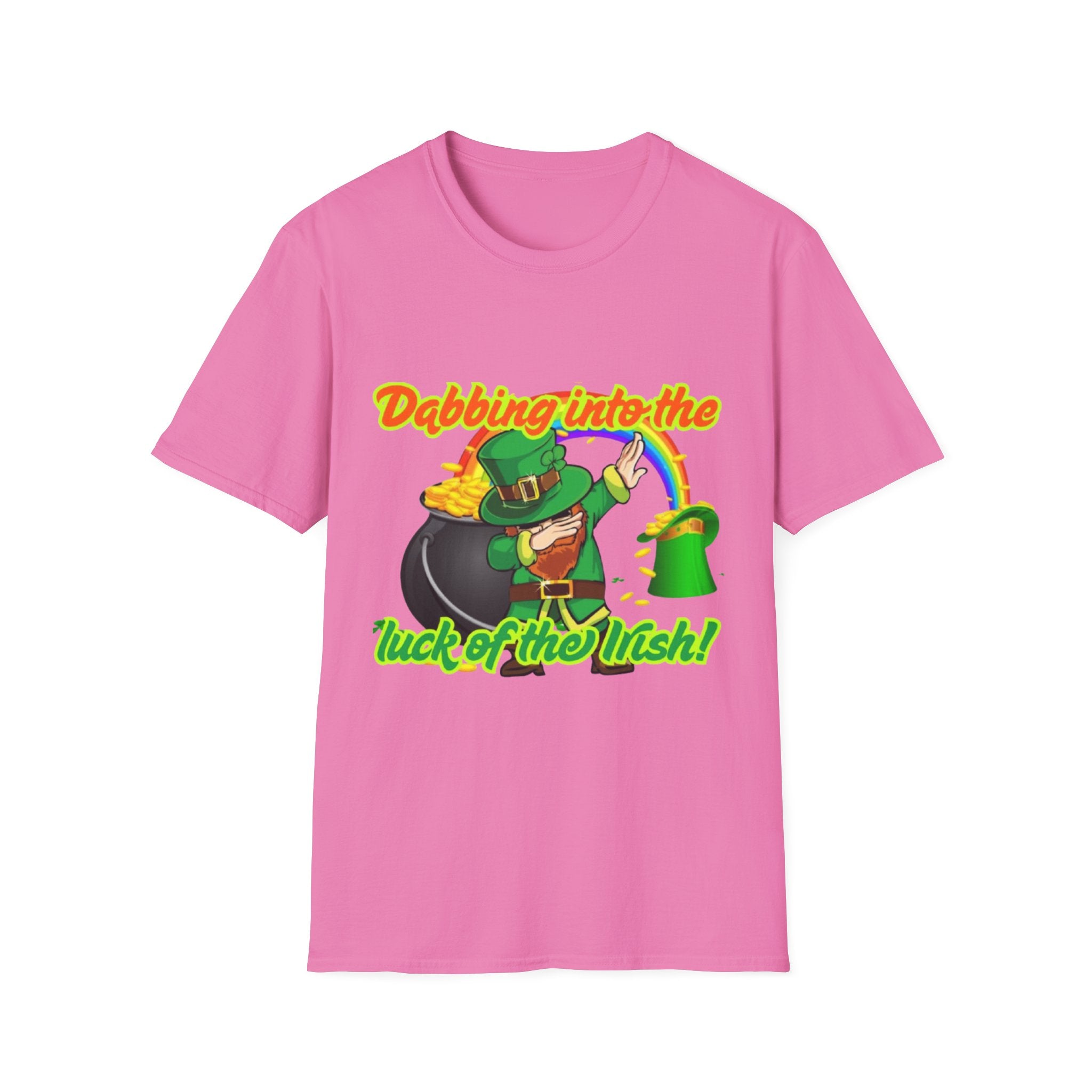 Dabbing Into The Luck Of The Irish! Unisex Unisex T-Shirt