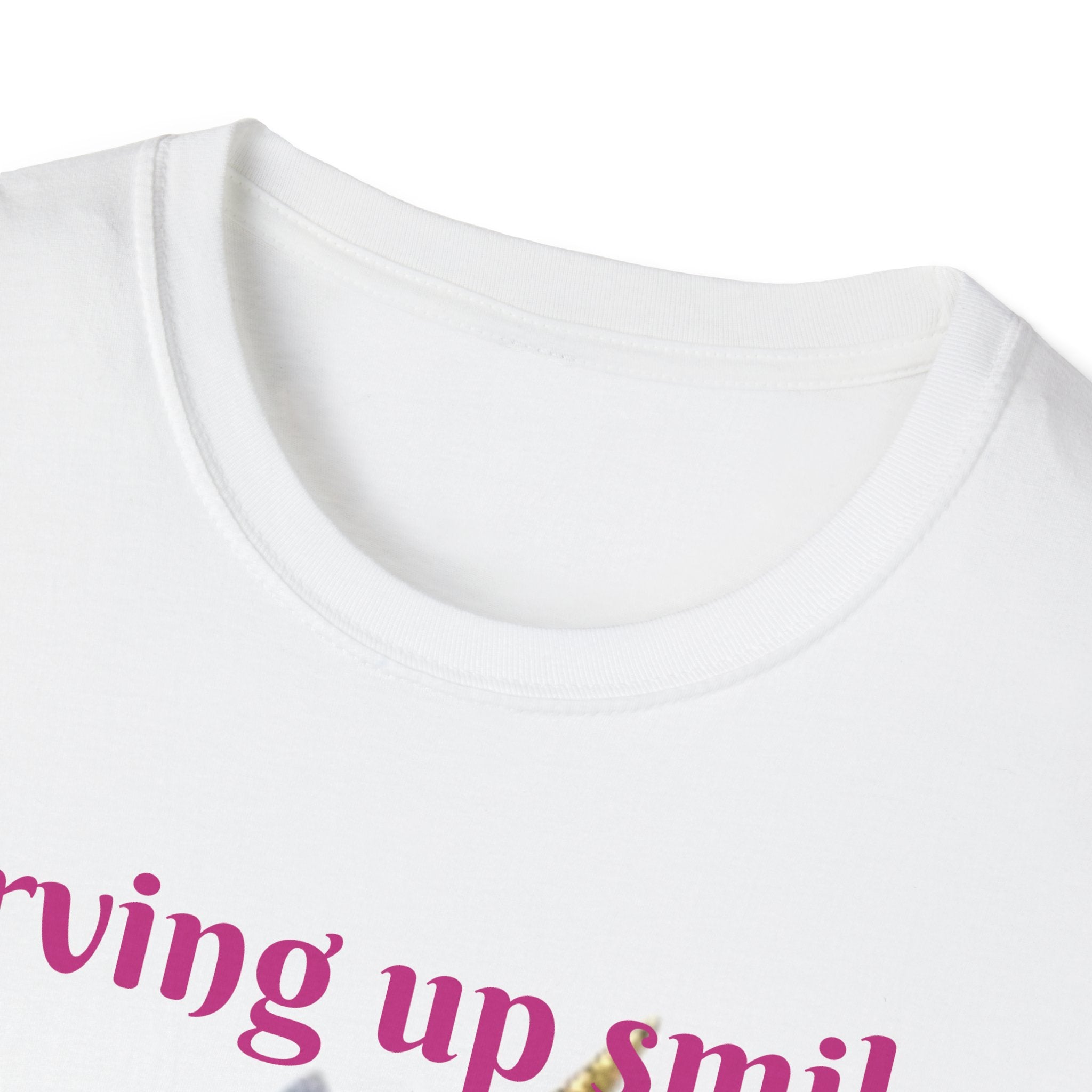 Serving Up Smiles And Tasty Treats Unicorn Unisex Softstyle T-Shirt