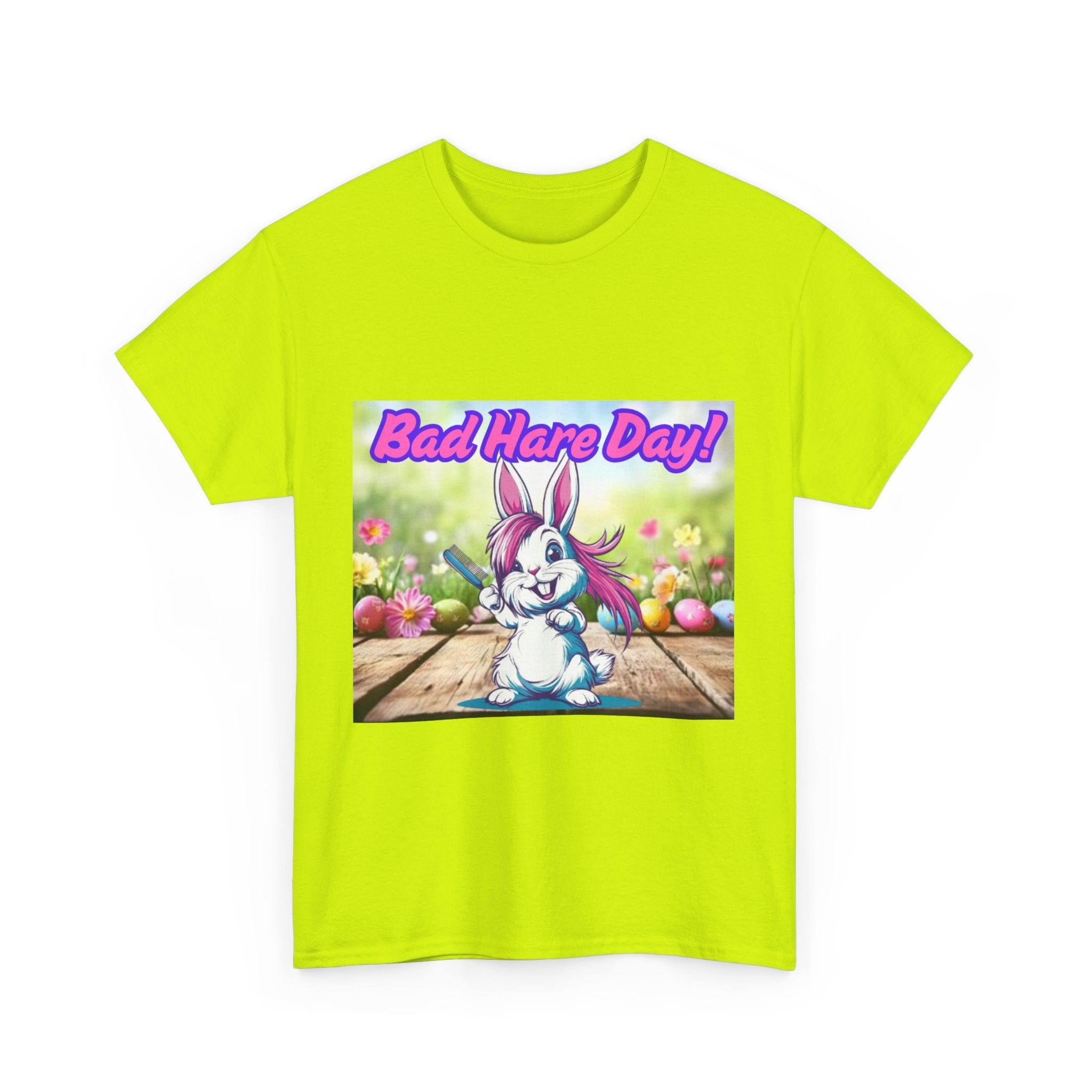 Bad Hare Day Unisex Heavy Cotton T-Shirt